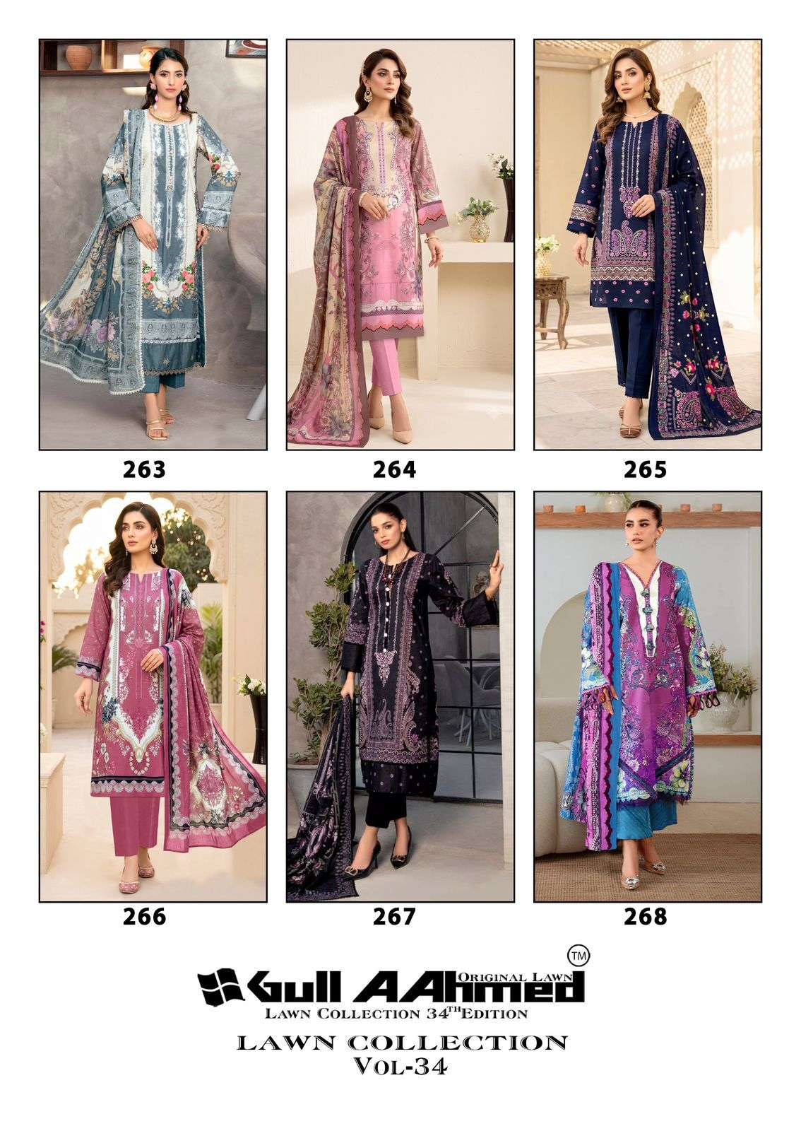 GULLAAHMED VOL - 34 BY GULLAAHMED - 01 - 06