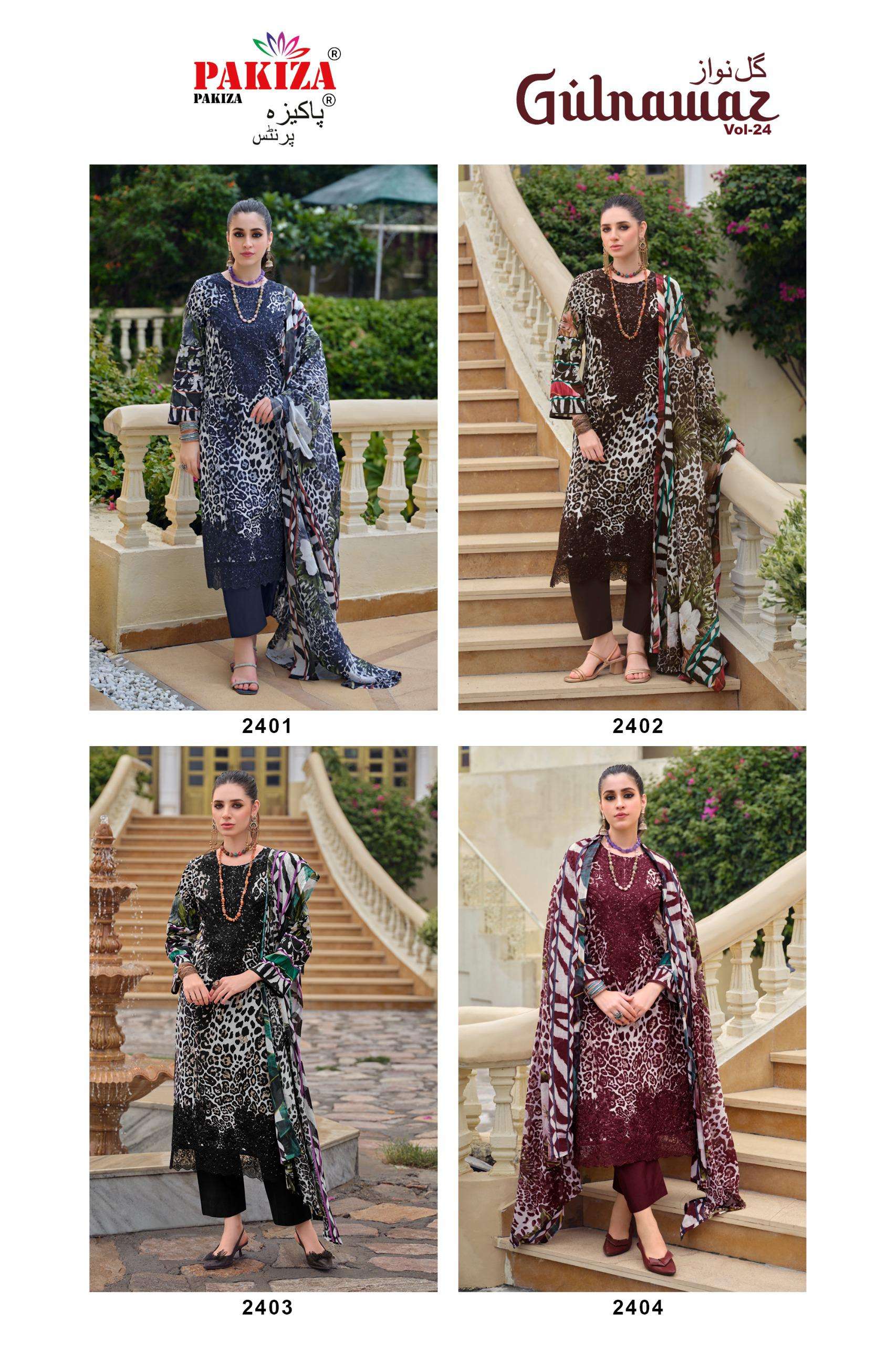 GULNAWAZ VOL - 24 BY PAKIZA PRINTS - 01 - 04