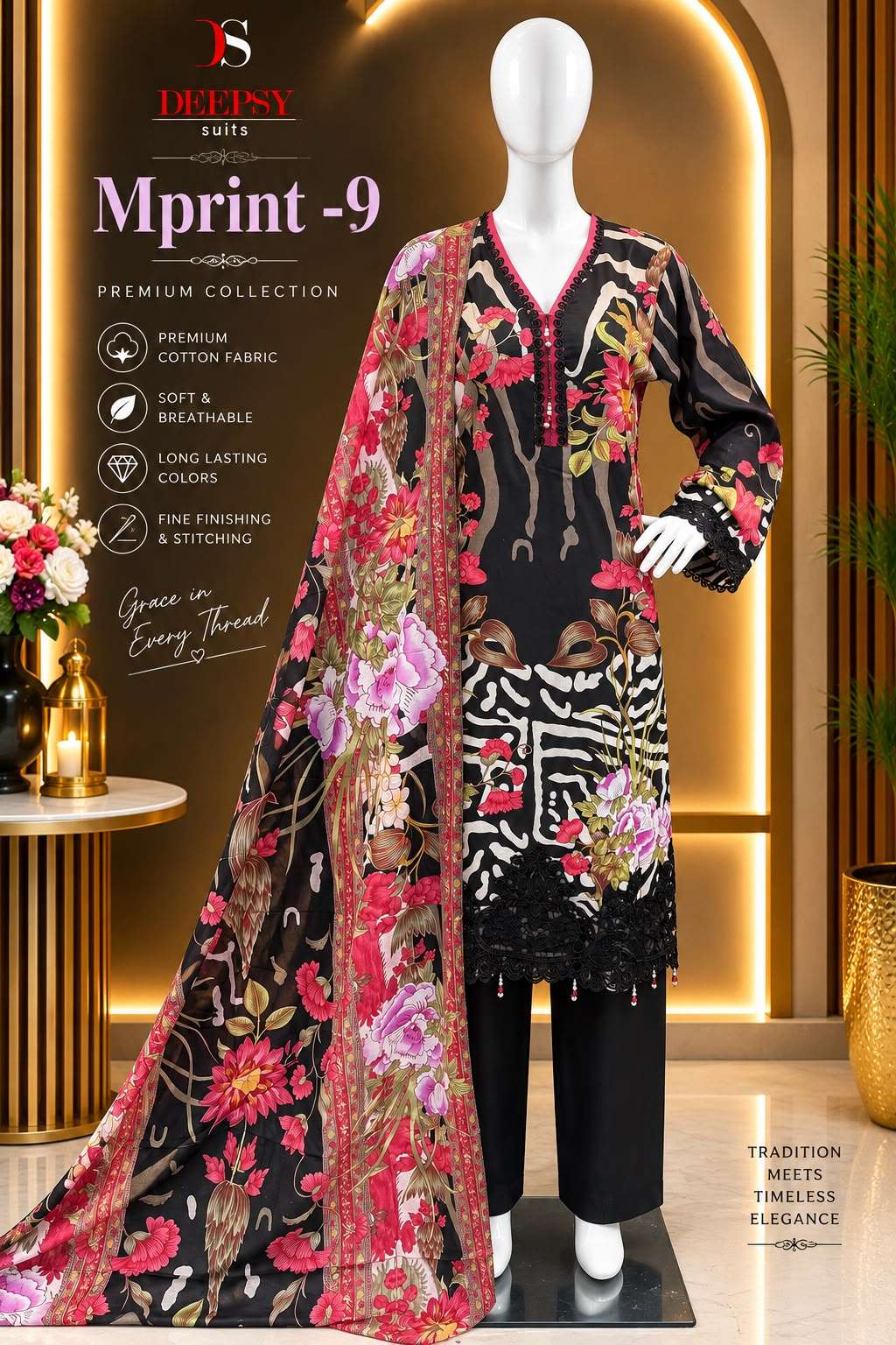 MARIA B MPRINT - 09 READY TO WEAR COLLECTION BY DEEPSY SUITS - 02