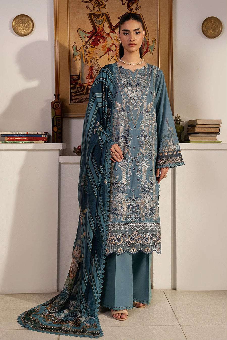 MASHAAL LUXURY LAWN VOL - 16 BY RAMSHA - 07