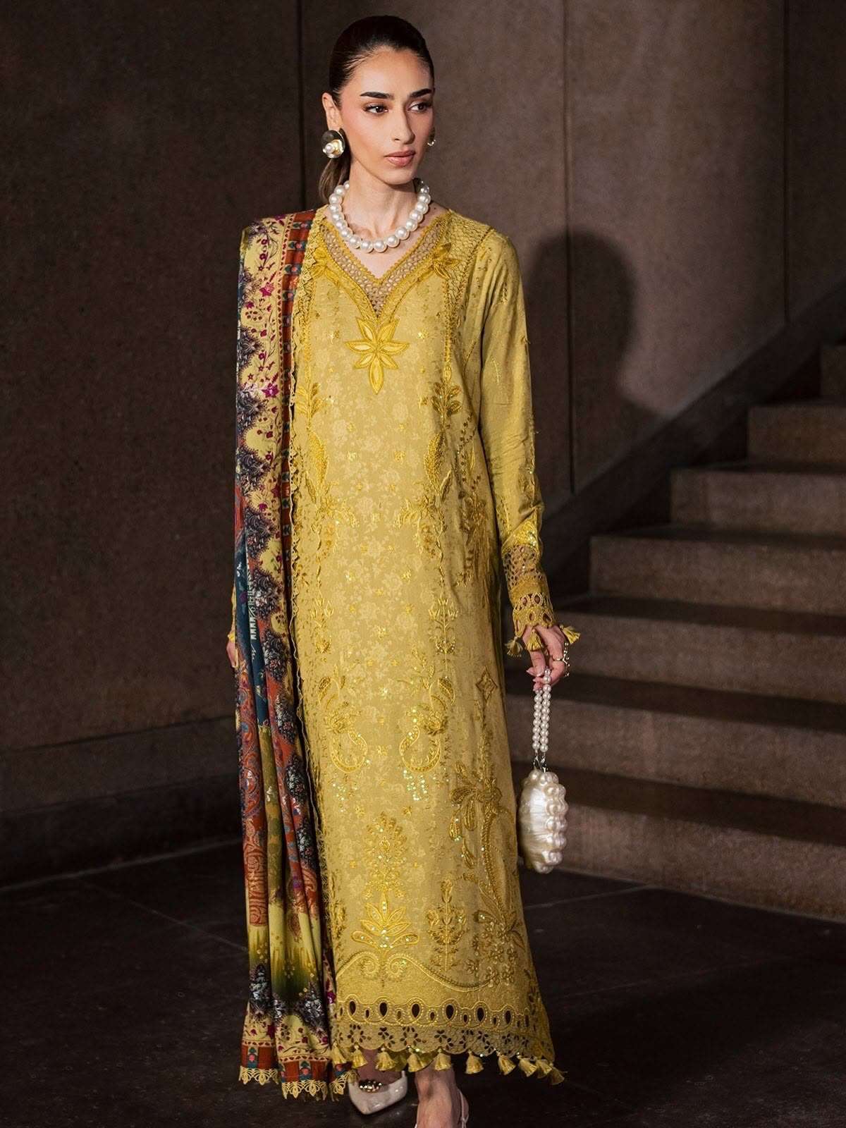 MAYA LINEN UNSTITCHED COLLECTION BY NUREH - 02