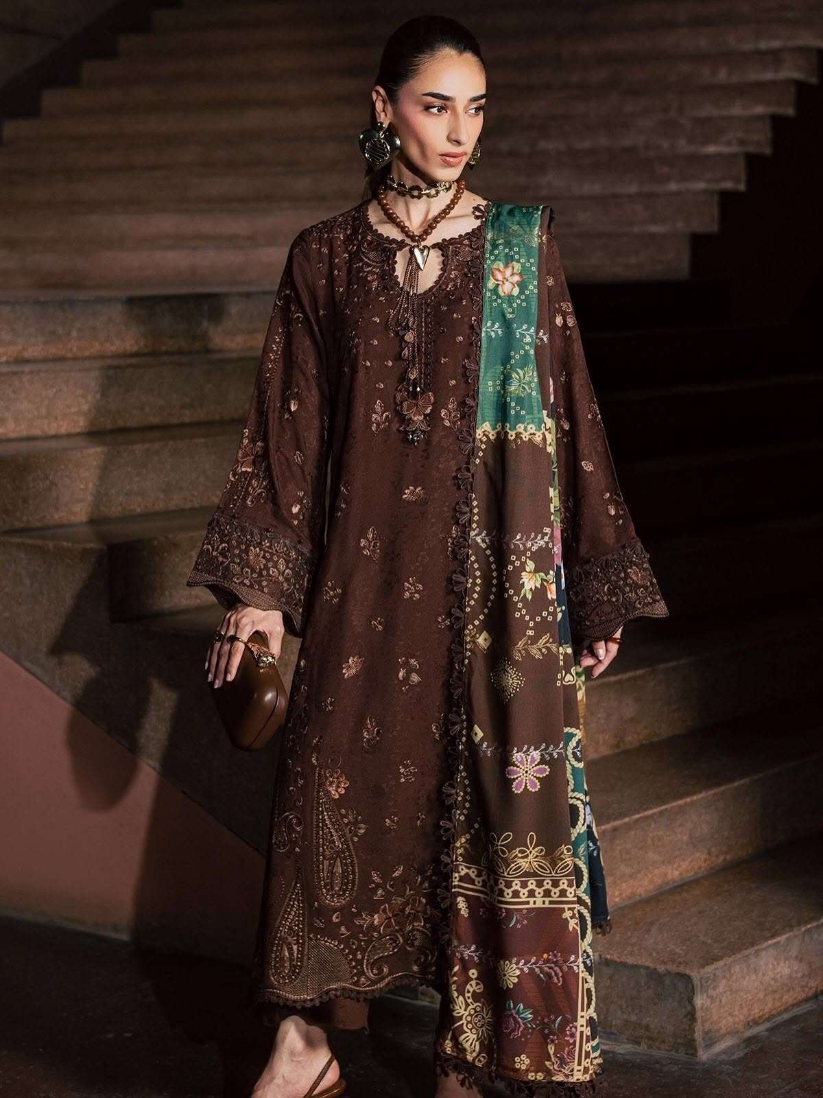 MAYA LINEN UNSTITCHED COLLECTION BY NUREH - 04