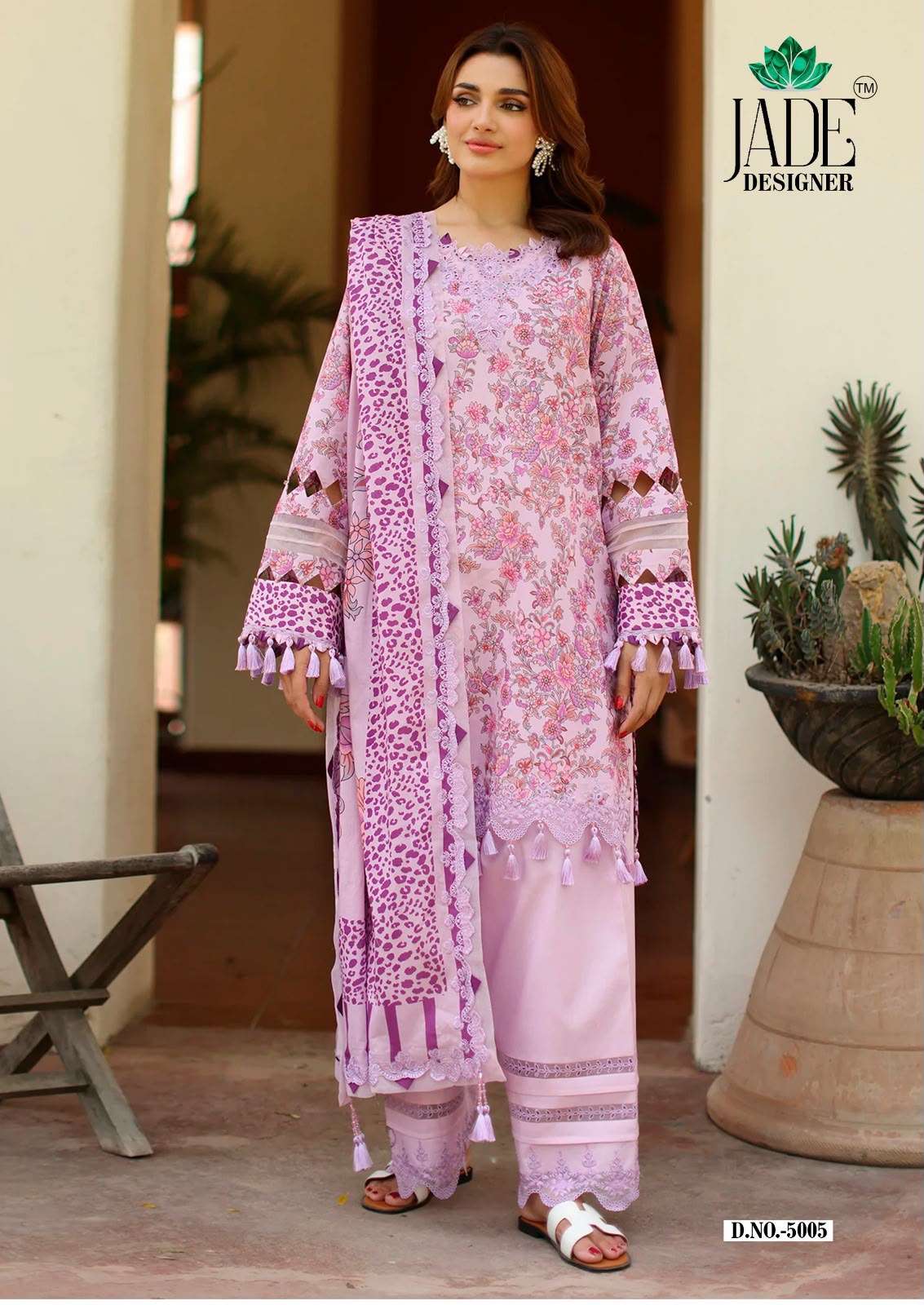 NOOR AHMED HEAVY LAWN COTTON VOL - 05 BY JADE - 05