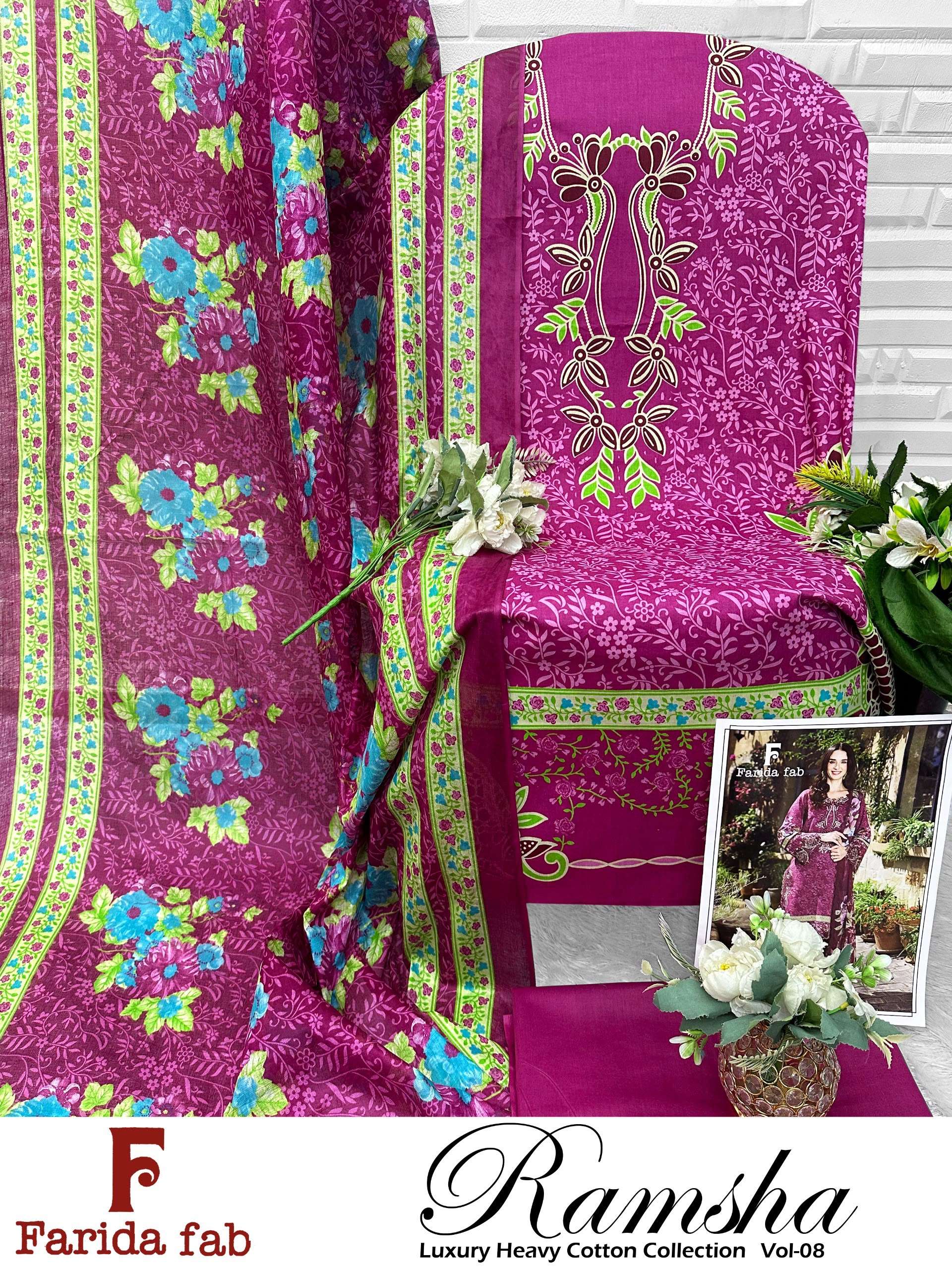 RAMSHA VOL - 08 BY FARIDA FAB - 09