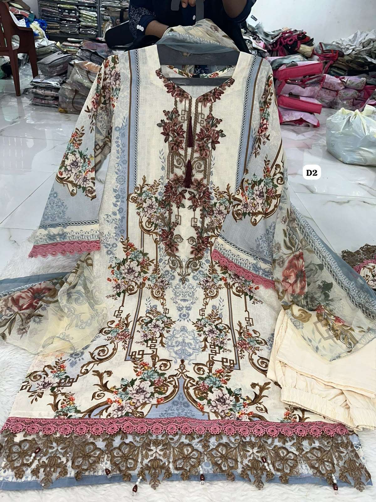 RTW Falah Premium Cotton Colleciton Code - RTW05 By Jal Jade Insert - 01