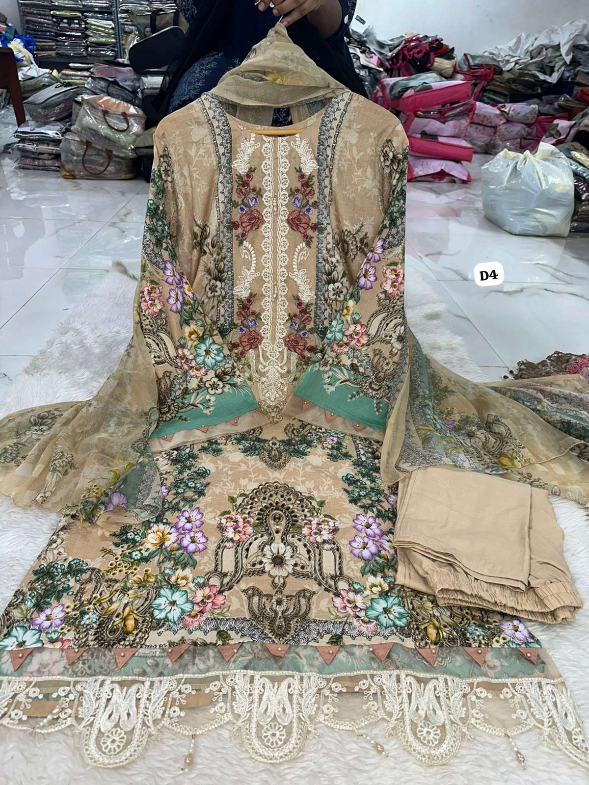 RTW Falah Premium Cotton Colleciton Code - RTW05 By Jal Jade Insert - 03