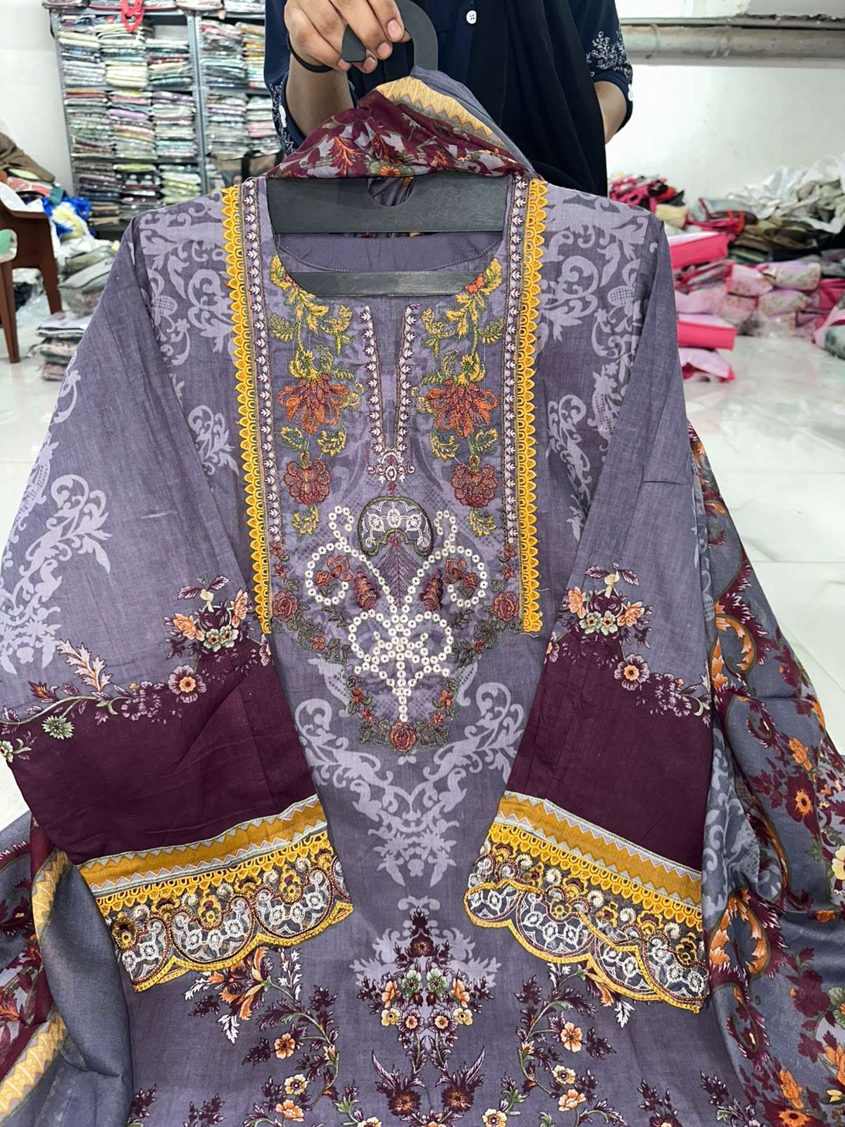 RTW Falah Premium Cotton Colleciton Code - RTW06 By Falah Designet Suits - 08
