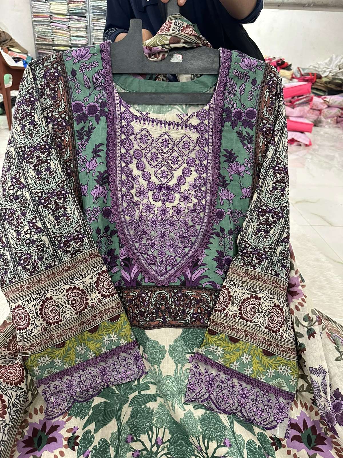 RTW Falah Premium Cotton Colleciton Code - RTW06 By Falah Designet Suits - 12