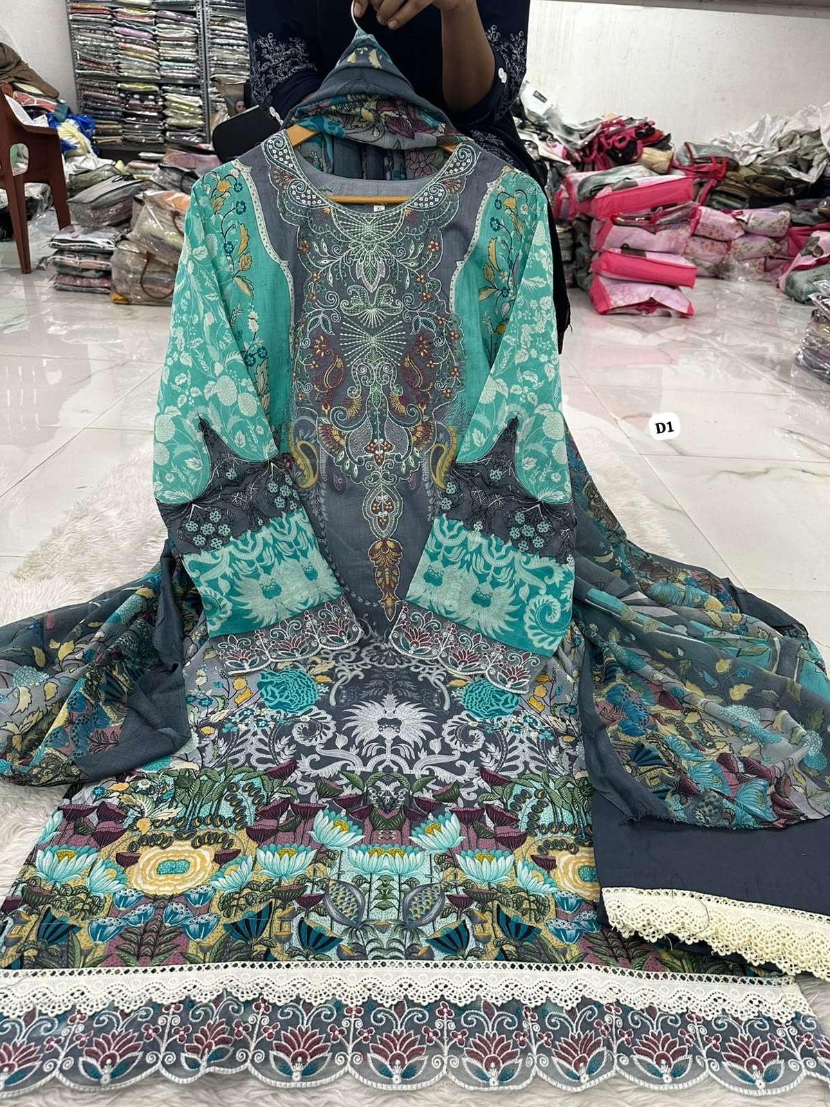 RTW Falah Premium Cotton Colleciton Code - RTW06 By Falah Designet Suits - 13
