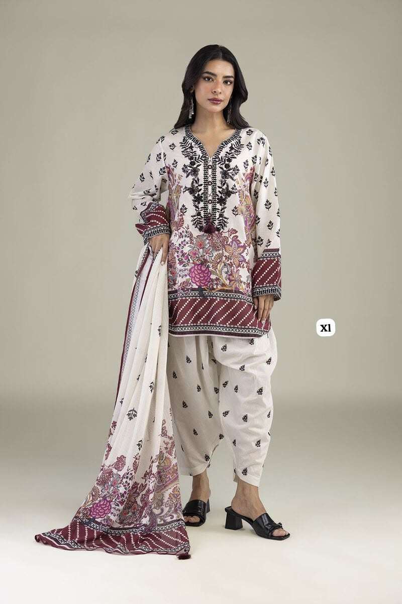 RTW LAWN PRET OPEN & MODEL PICS BY KHAADI - 03