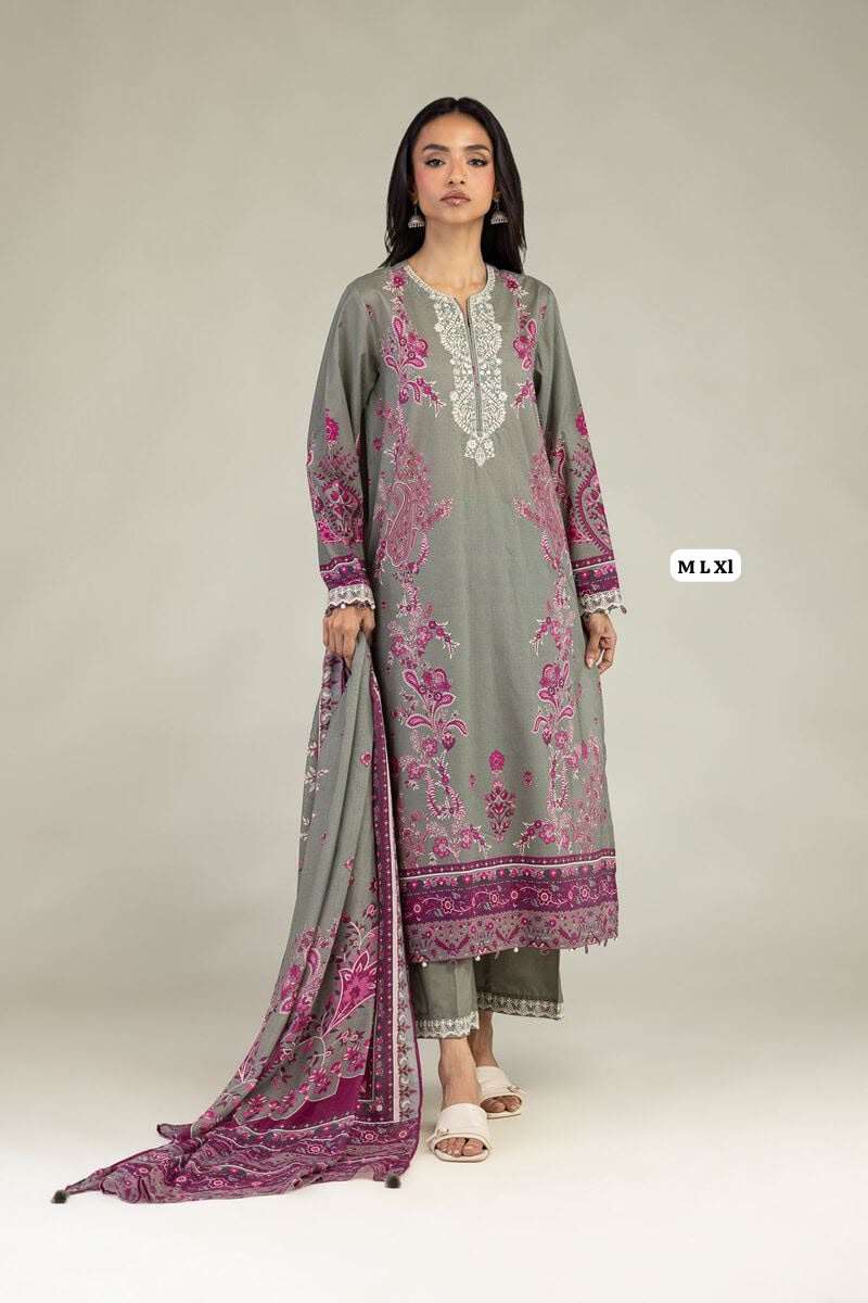 RTW LAWN PRET OPEN & MODEL PICS BY KHAADI - 15