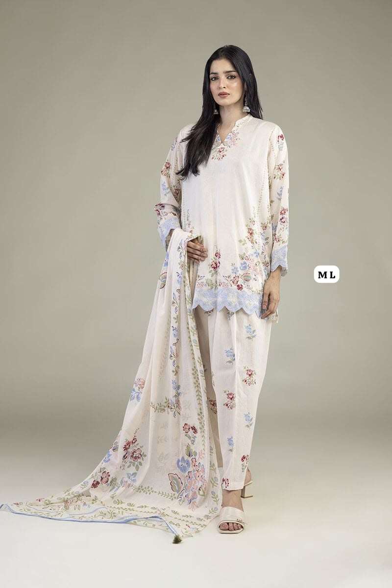 RTW LAWN PRET OPEN & MODEL PICS BY KHAADI - 21