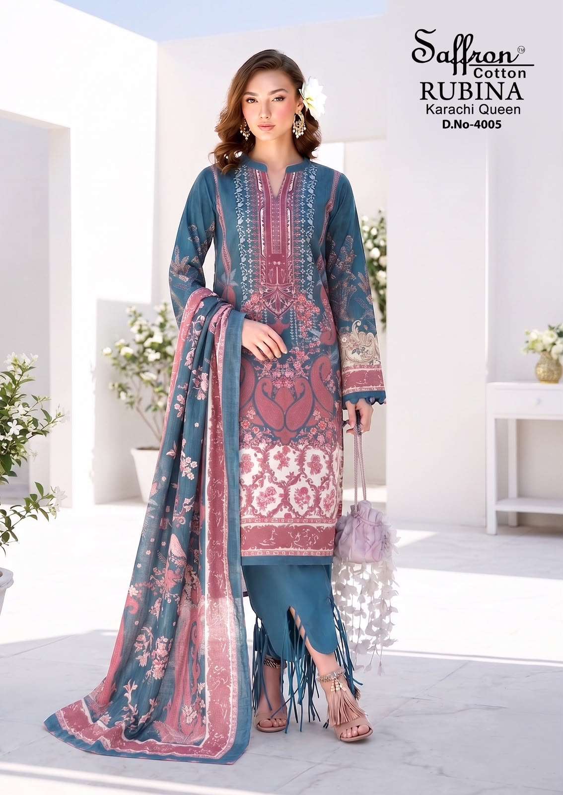 RUBINA KARACHI QUEEN VOL - 04 BY SAFFRON COTTON - 05