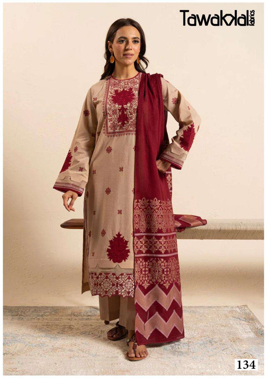 SABA LUXURY HEAVY COTTON COLLECTION VOL - 04 BY TAWAKKAL FABRICS - 04