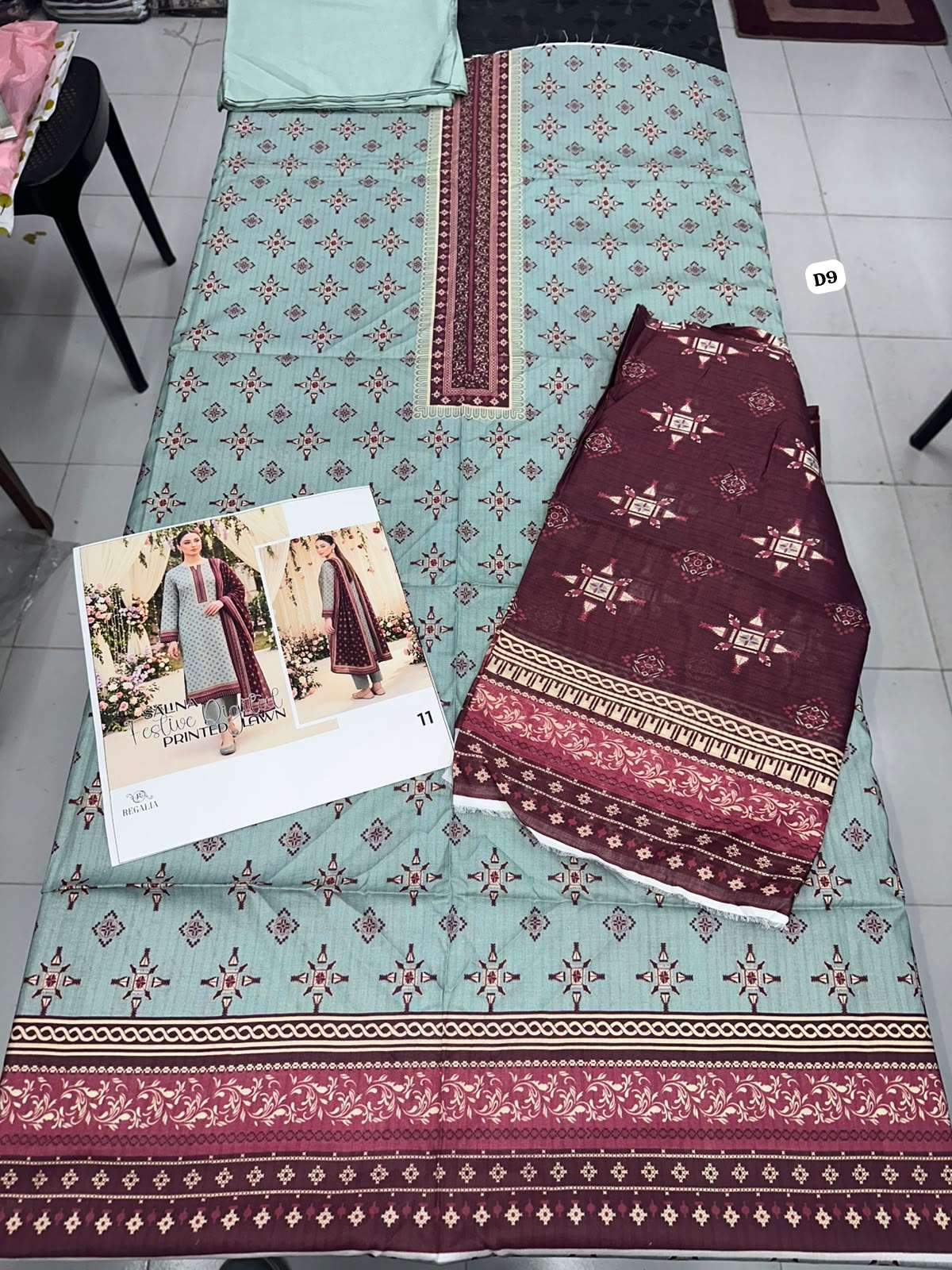 SALINA FESTIVE LAWN COLLECTION OPEN PICS BY REGALIA - 08