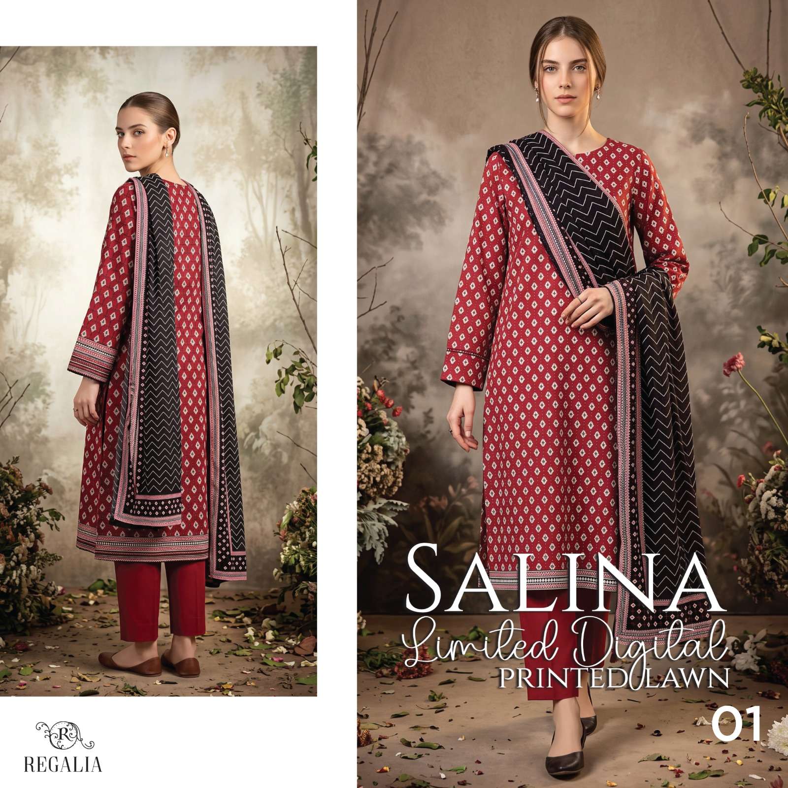 SALINA LIMITED EDITION LAWN COLLECTION BY REGALIA - 01