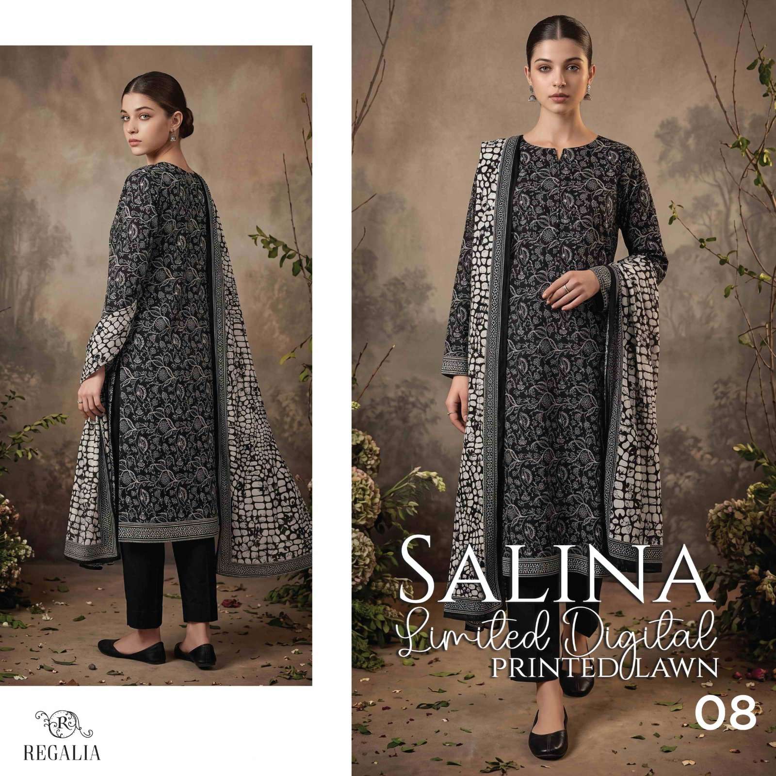 SALINA LIMITED EDITION LAWN COLLECTION BY REGALIA - 08