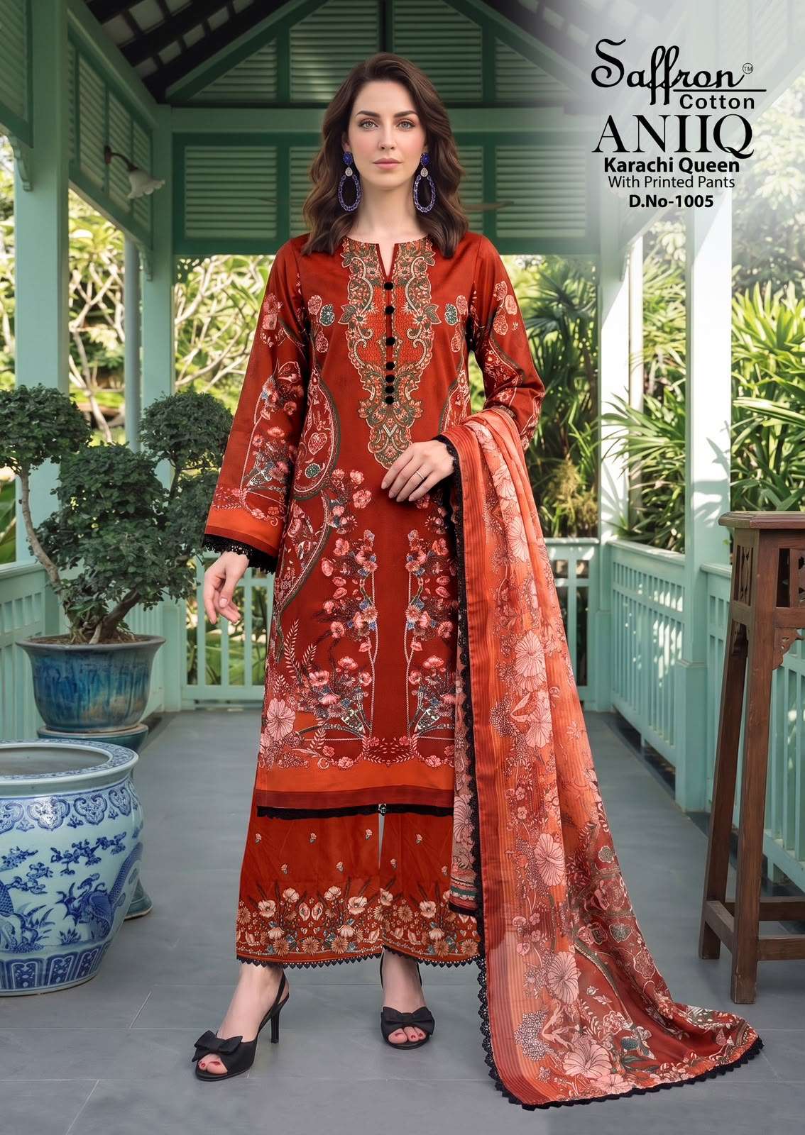 ANIQ KARACHI QUEEN BY SAFFRON COTTON - 05