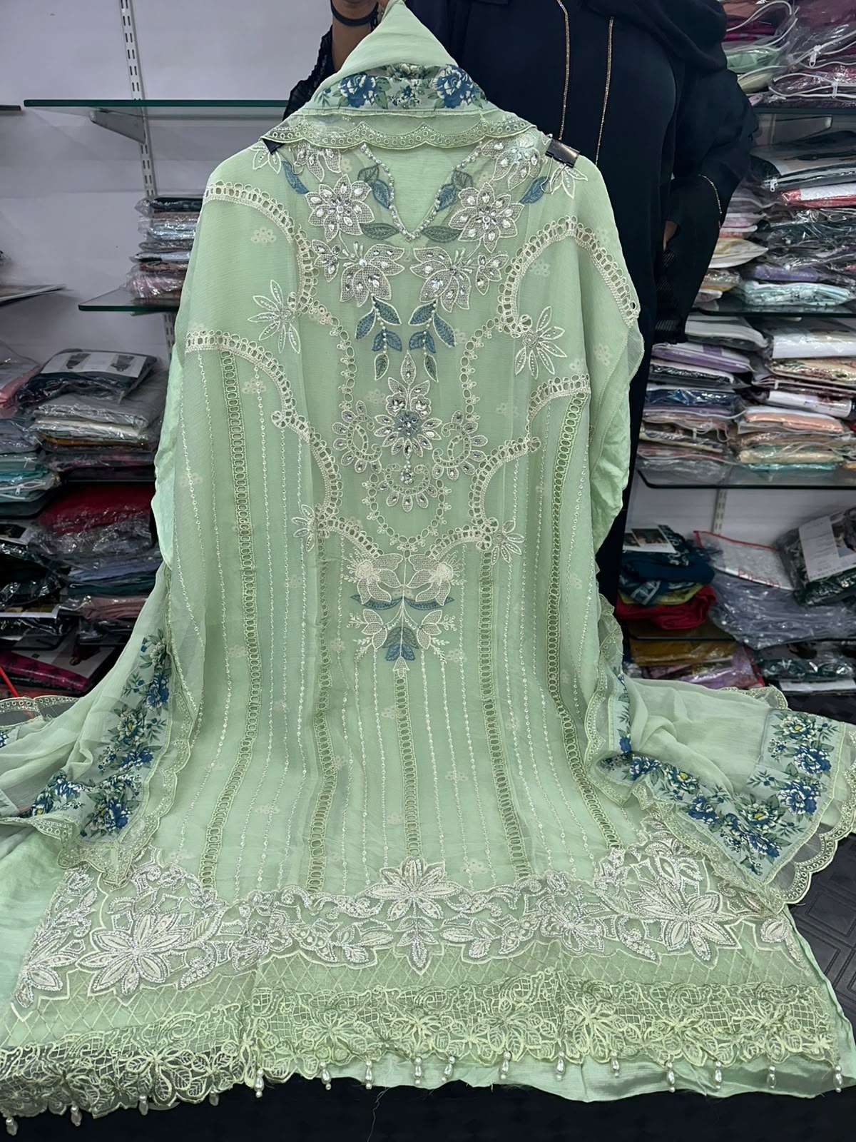 Bahaar Semistitched Chiffon Collection by ZA-01