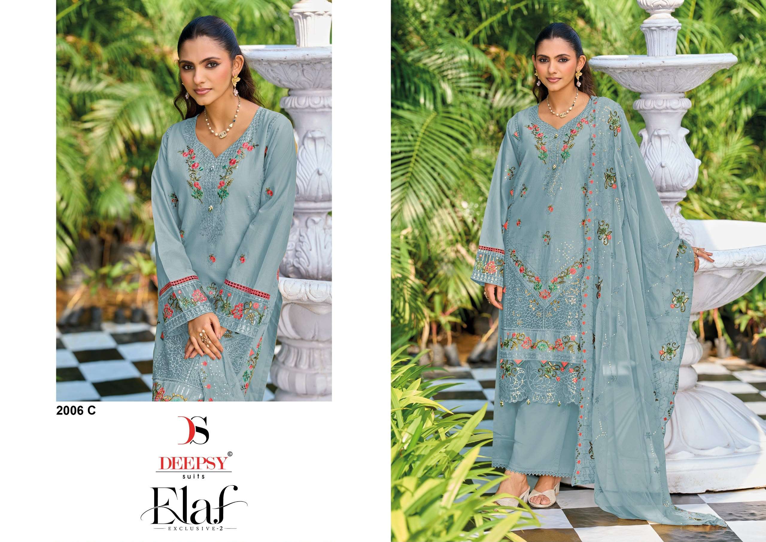 ELAF EXCLUSIVE - 02 DESIGN NO. 2000 OPEN & MODEL PICS BY DEEPSY SUITS - 03