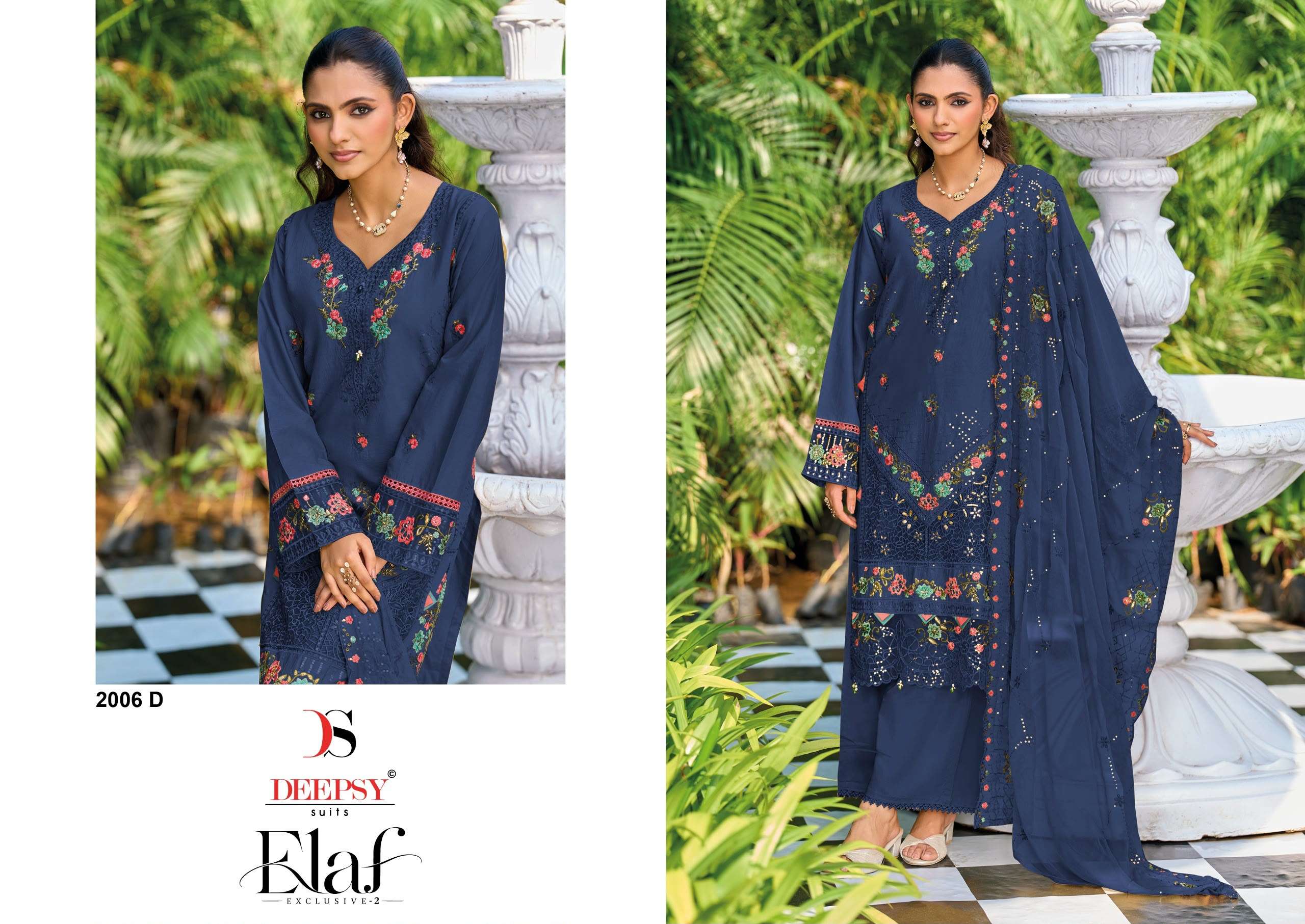 ELAF EXCLUSIVE - 02 DESIGN NO. 2000 OPEN & MODEL PICS BY DEEPSY SUITS - 04