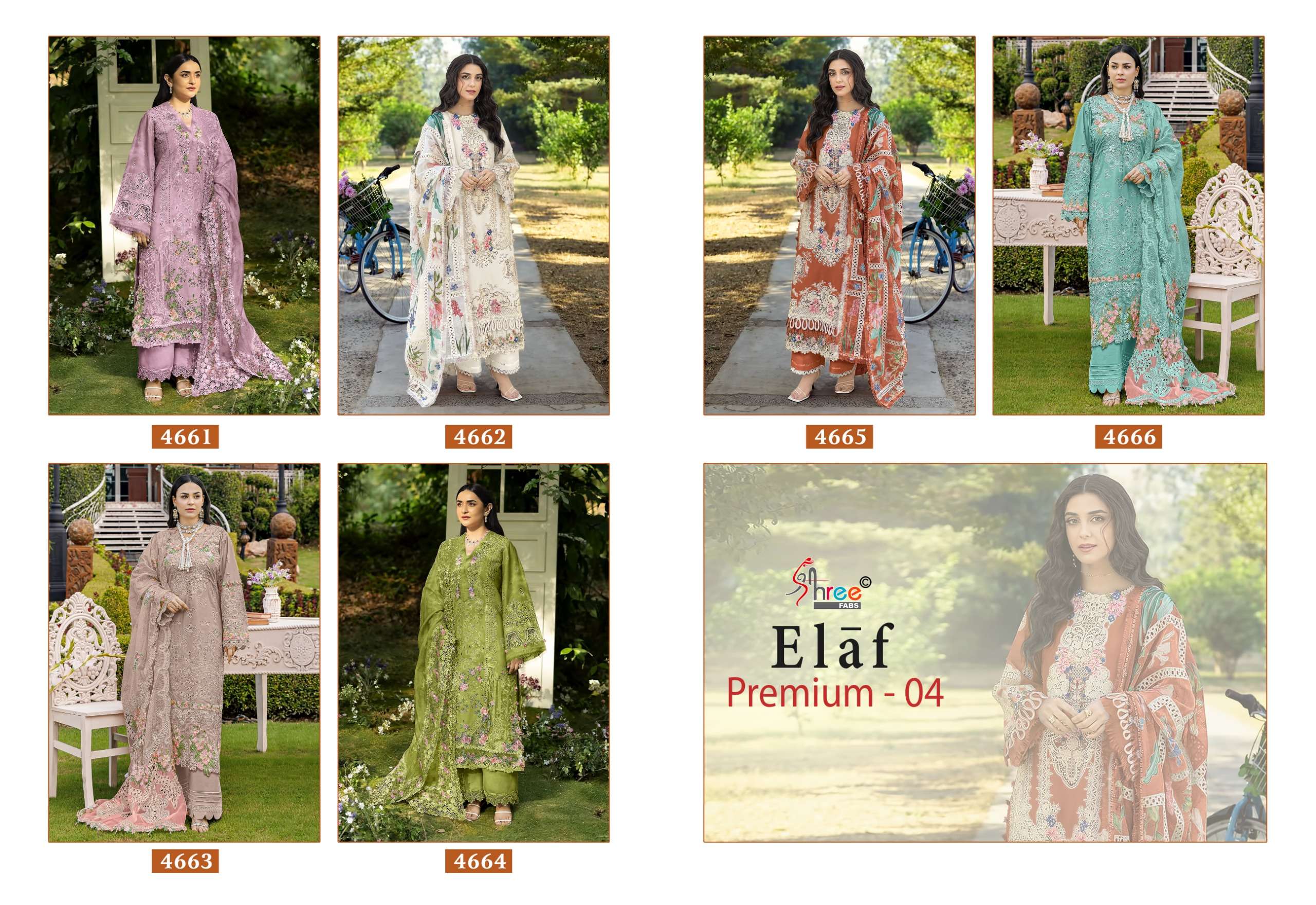 ELAF PREMIUM - 04 BY SHREE FABS - 01 - 06 A
