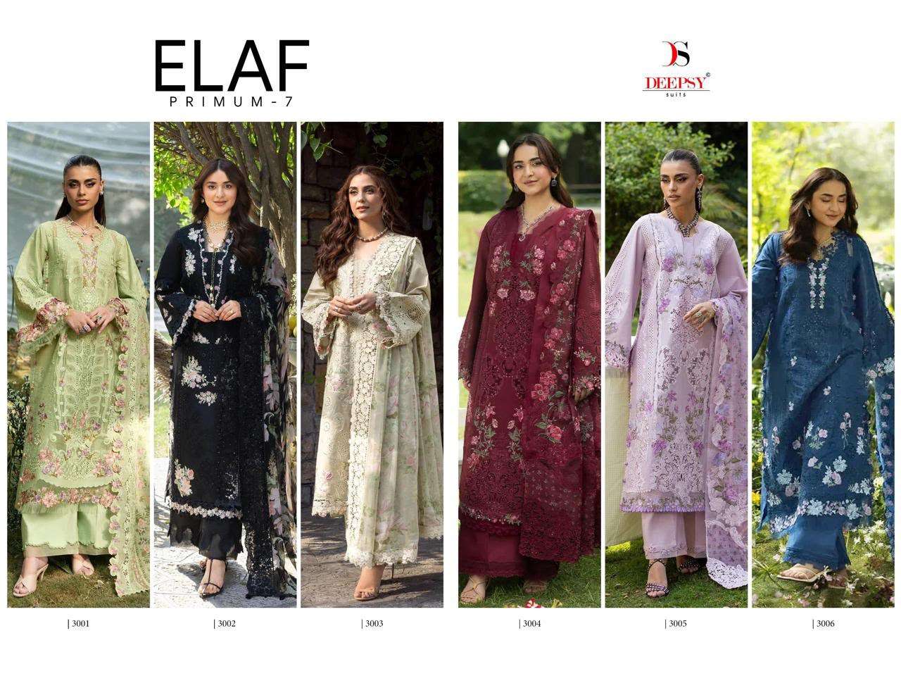ELAF PREMIUM - 07 LUXURY LAWN OPEN PICS BY DEEPSY - 01 - 06