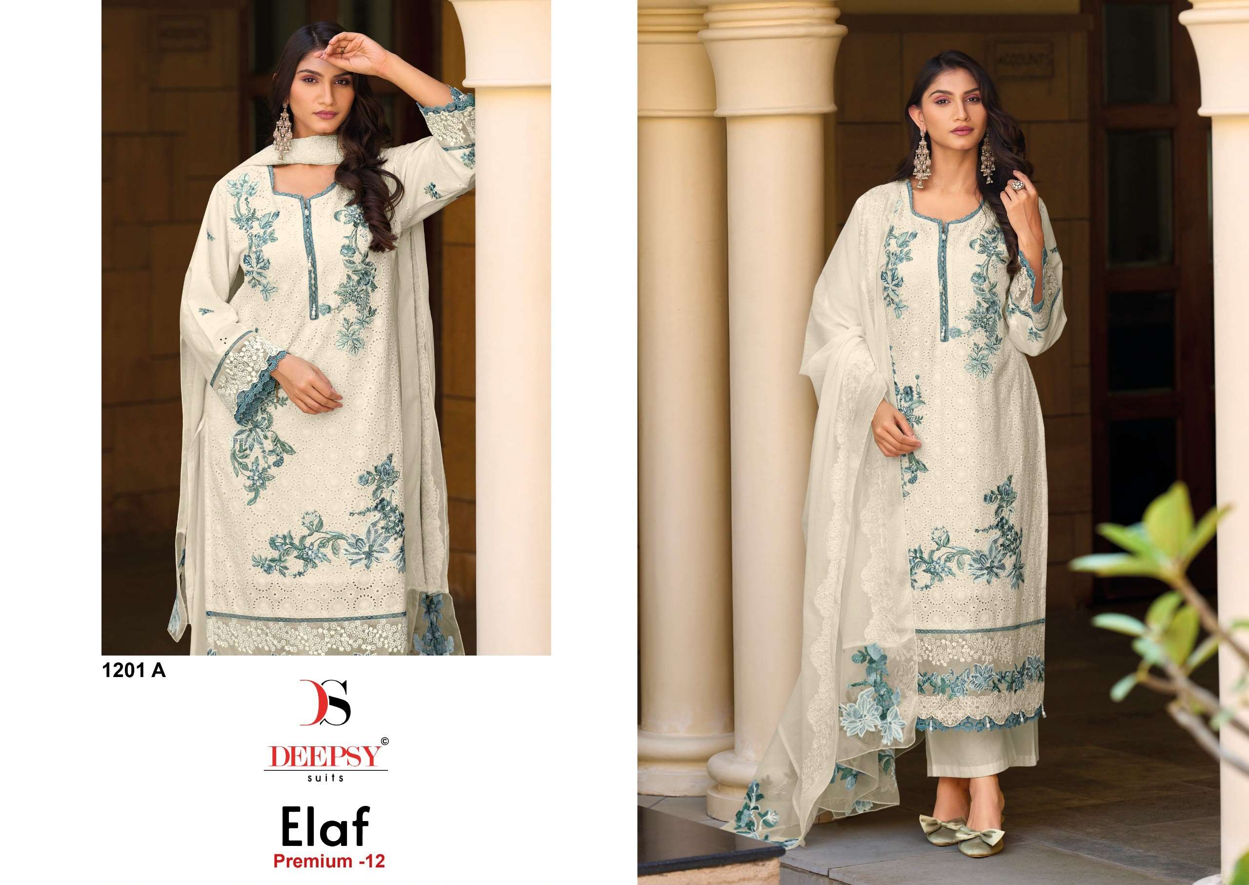 ELAF PREMIUM LUXURY LAWN DESIGN NO. 1201 BY DEEPSY SUITS - 01