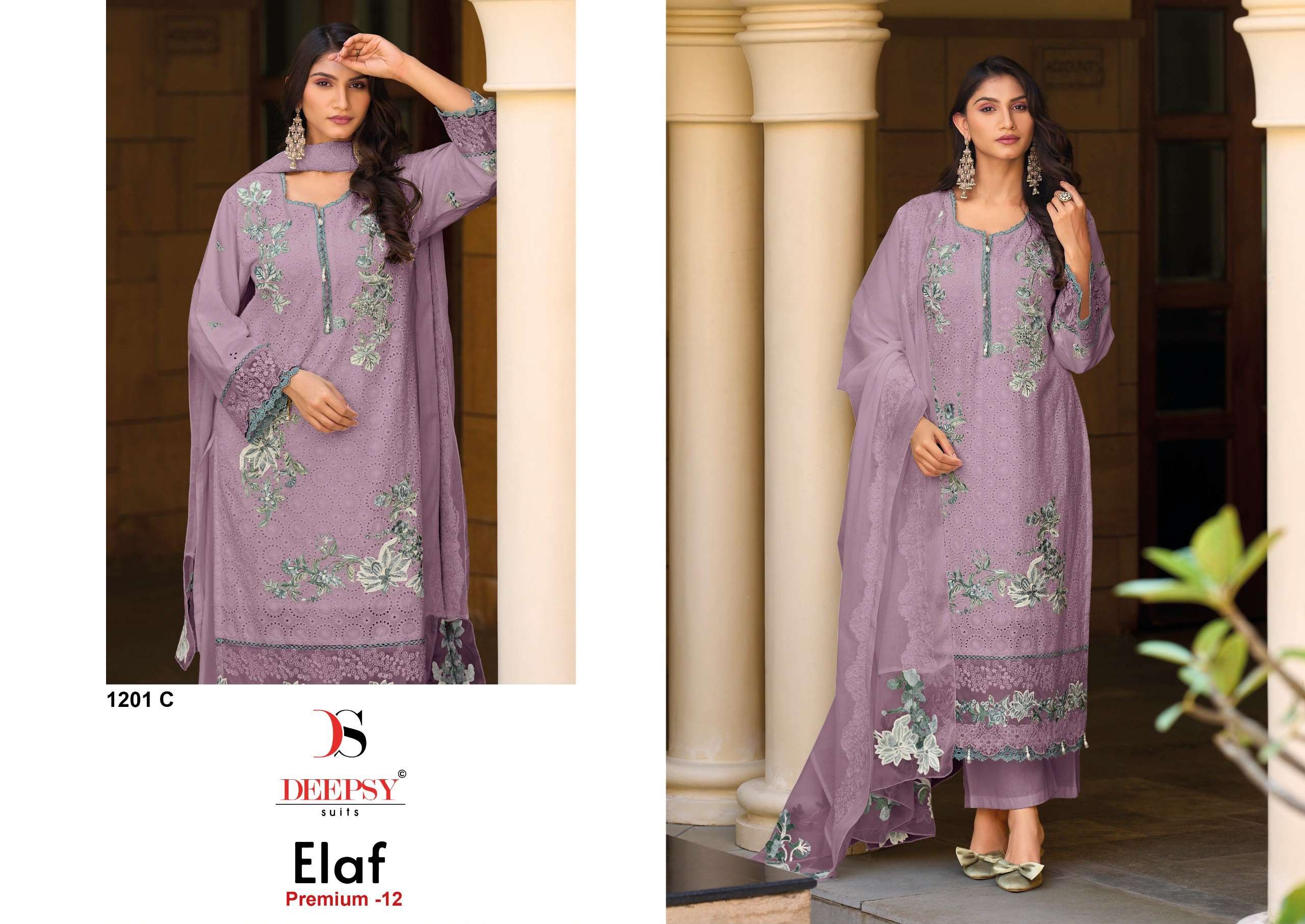 ELAF PREMIUM LUXURY LAWN DESIGN NO. 1201 BY DEEPSY SUITS - 03