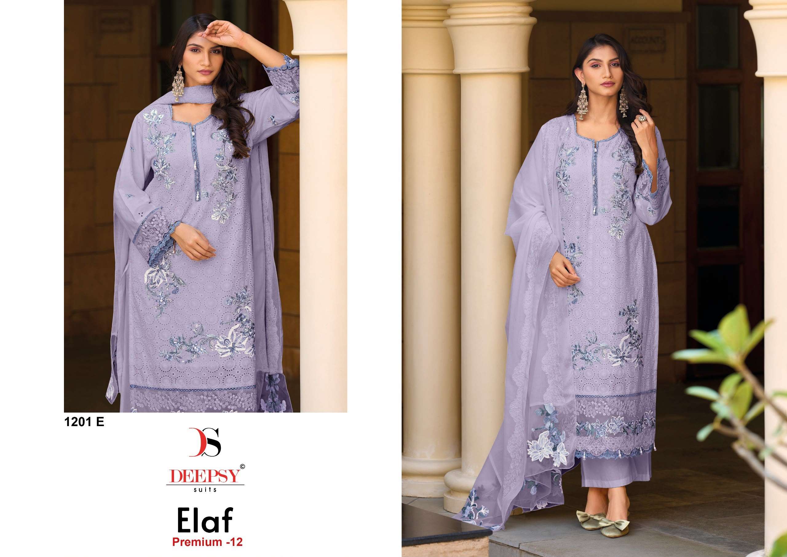 ELAF PREMIUM LUXURY LAWN DESIGN NO. 1201 BY DEEPSY SUITS - 05