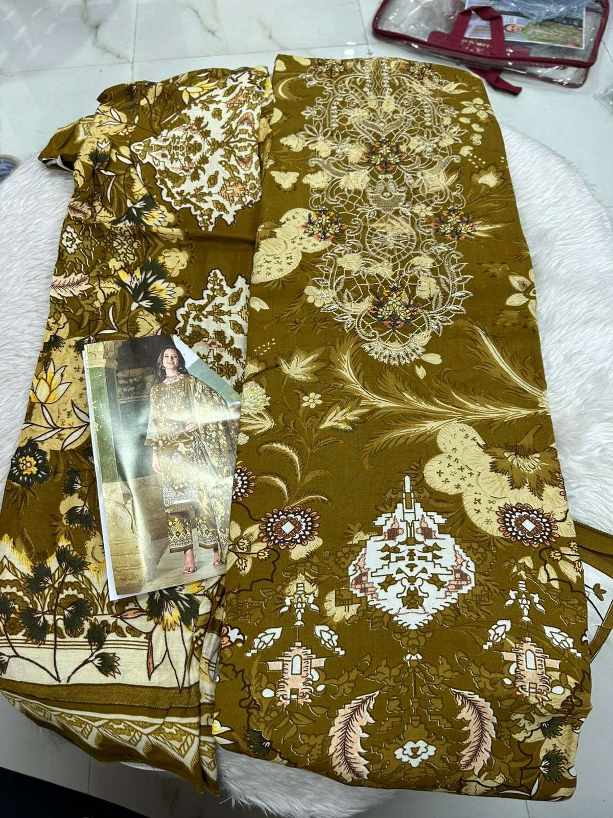 Falah Premium Cotton Colleciton Code - 50188 By Falah Designer Suits - 02