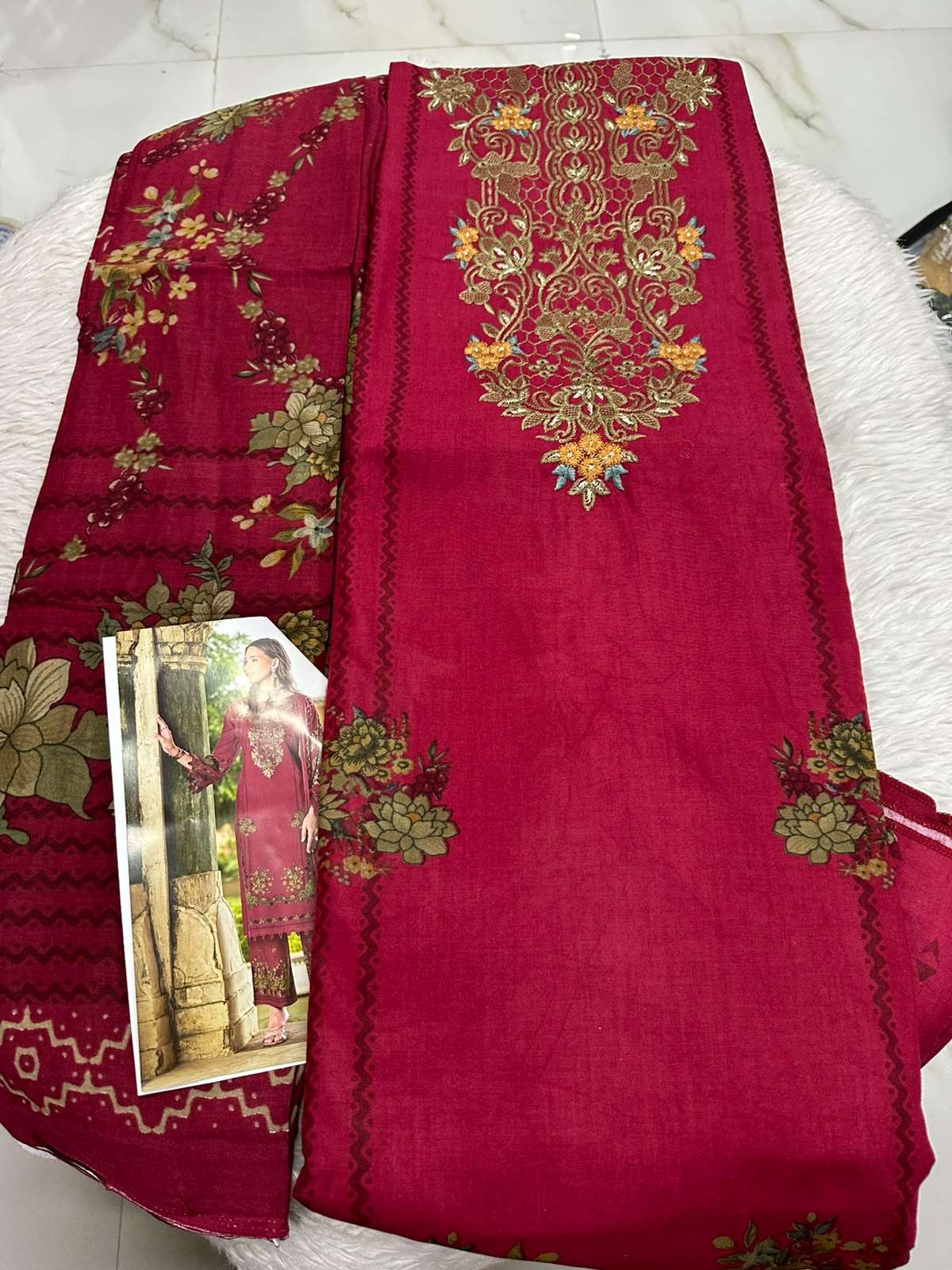 Falah Premium Cotton Colleciton Code - 50188 By Falah Designer Suits - 05