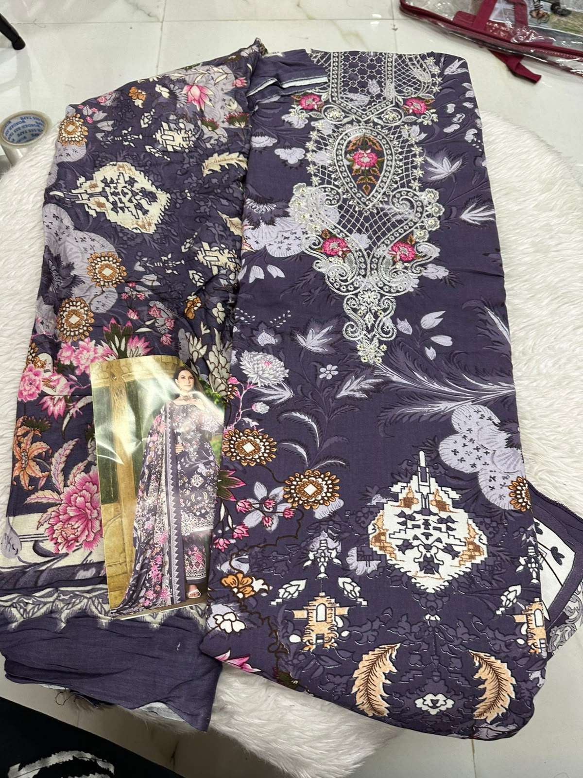 Falah Premium Cotton Colleciton Code - 50188 By Falah Designer Suits - 07