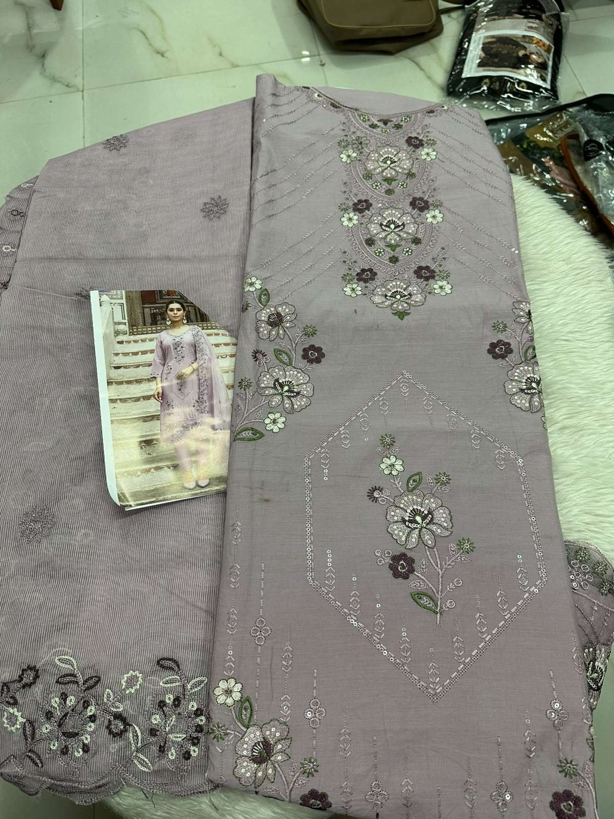 Falah Premium Cotton Colleciton Code - 50190 By Falah Designer Suits - 03