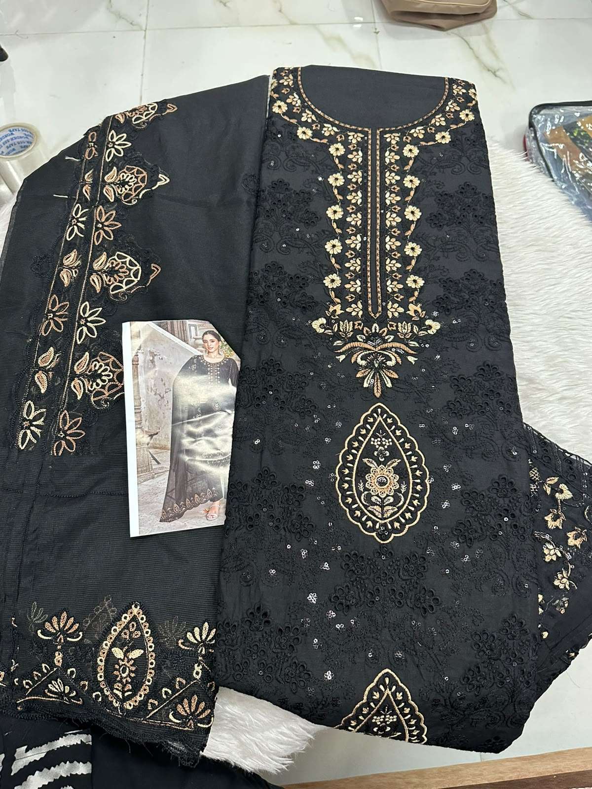 Falah Premium Cotton Colleciton Code - 50190 By Falah Designer Suits - 06