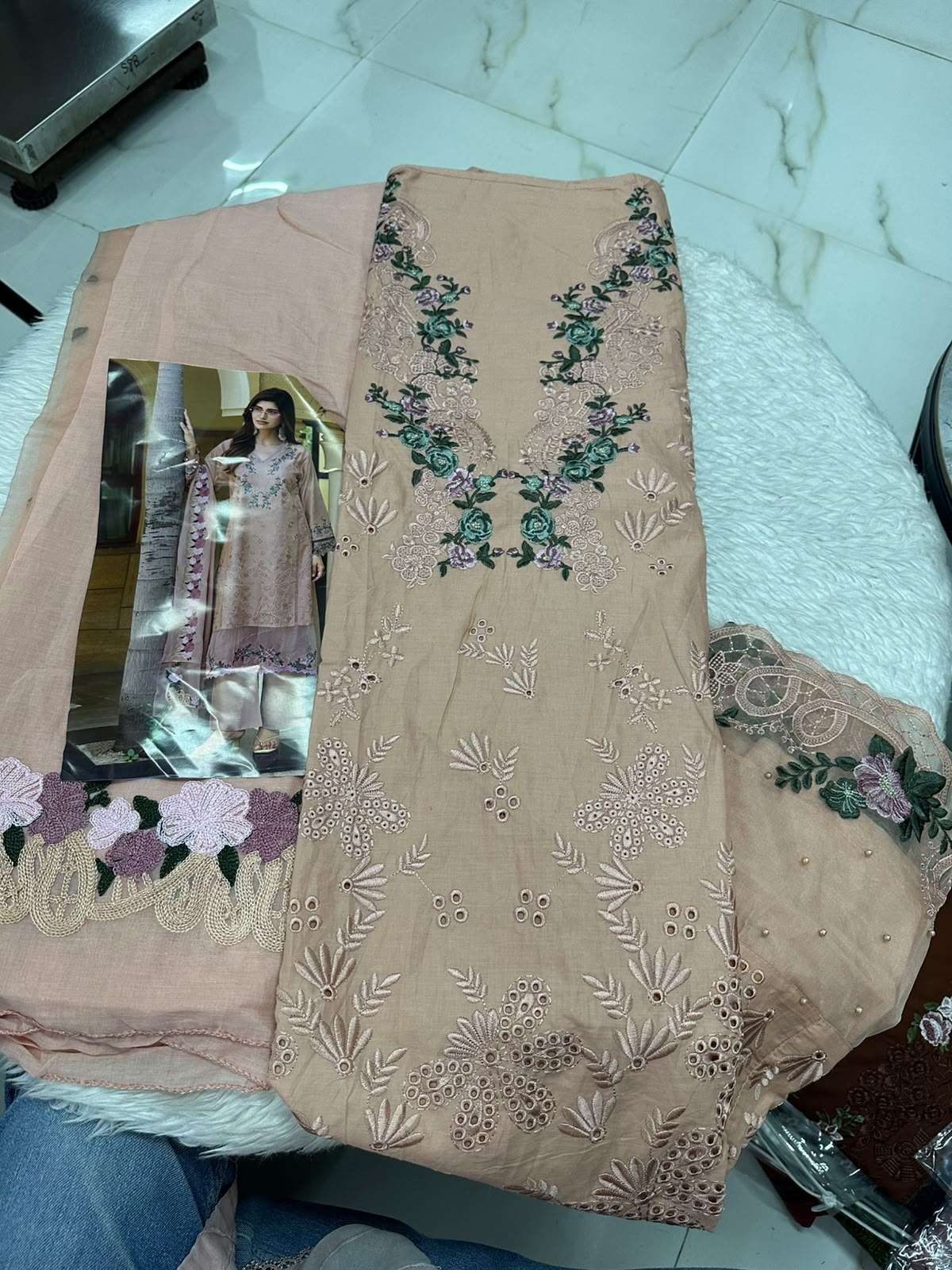 Falah Premium Cotton Colleciton Code - 50194 By Falah Designer Suits - 03
