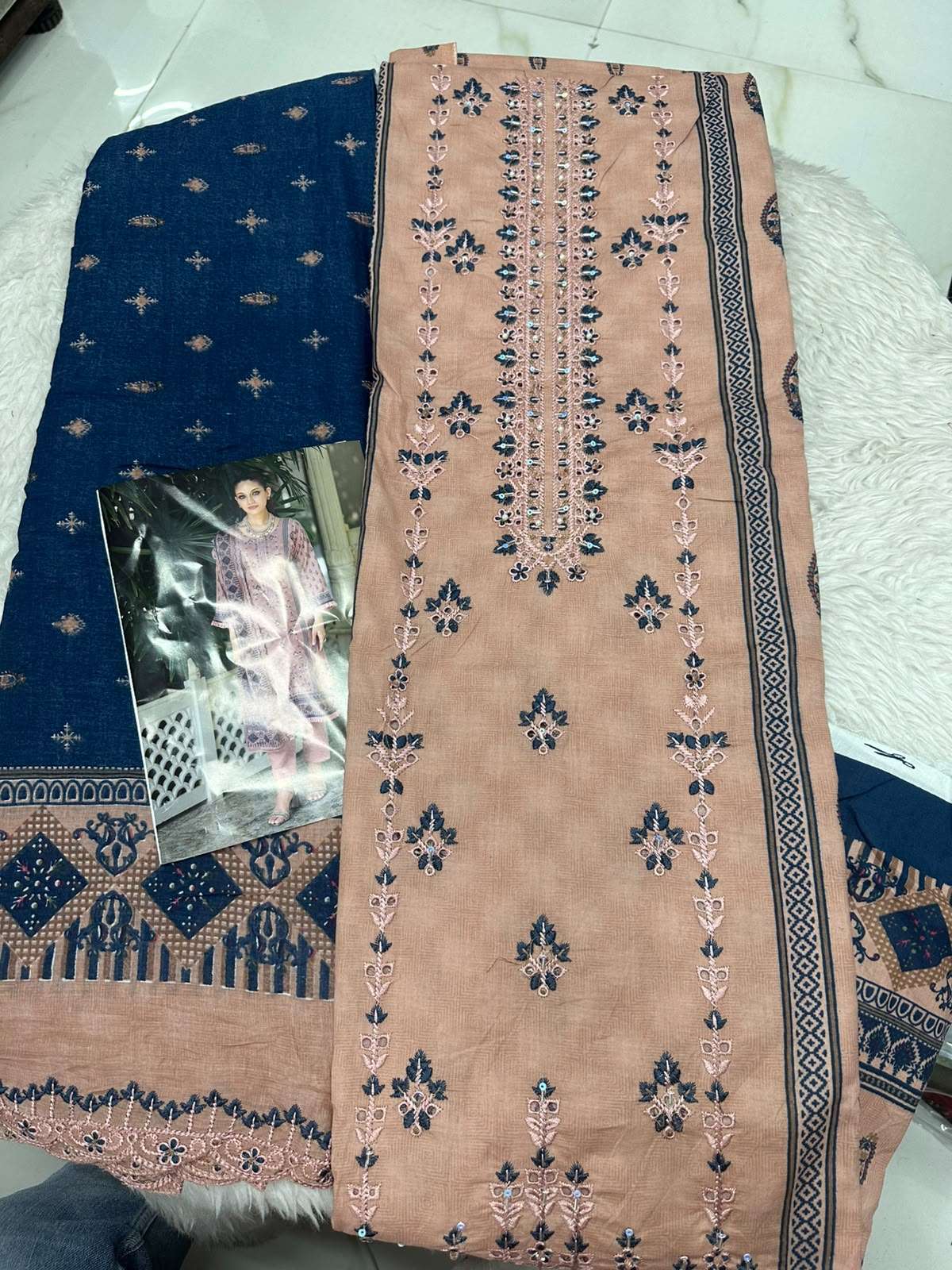 Falah Premium Cotton Colleciton Code - 50198 By Falah Designer Suits - 05