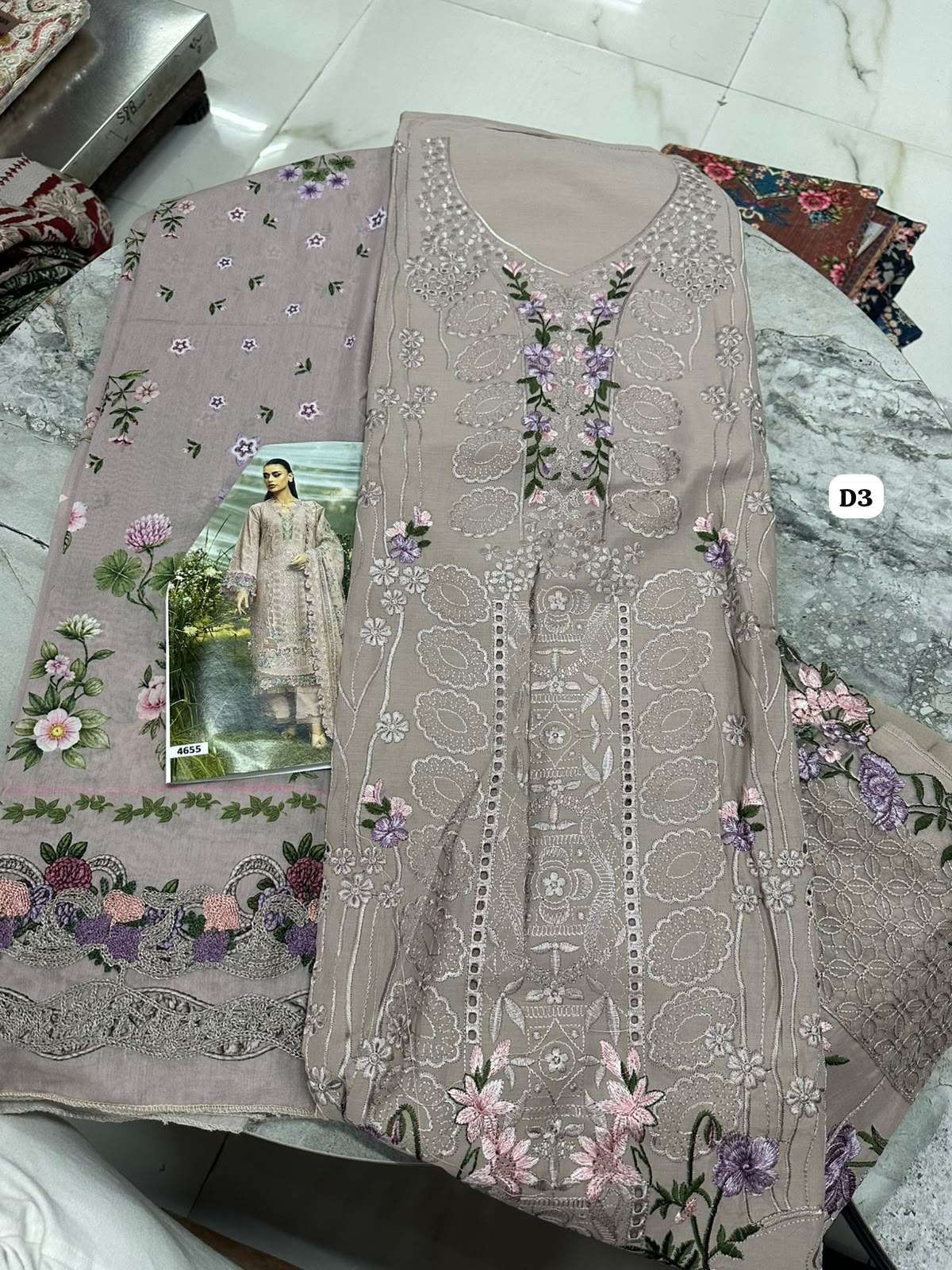 Falah Premium Cotton Colleciton Code - 50199 By Falah Designer Suits - 02