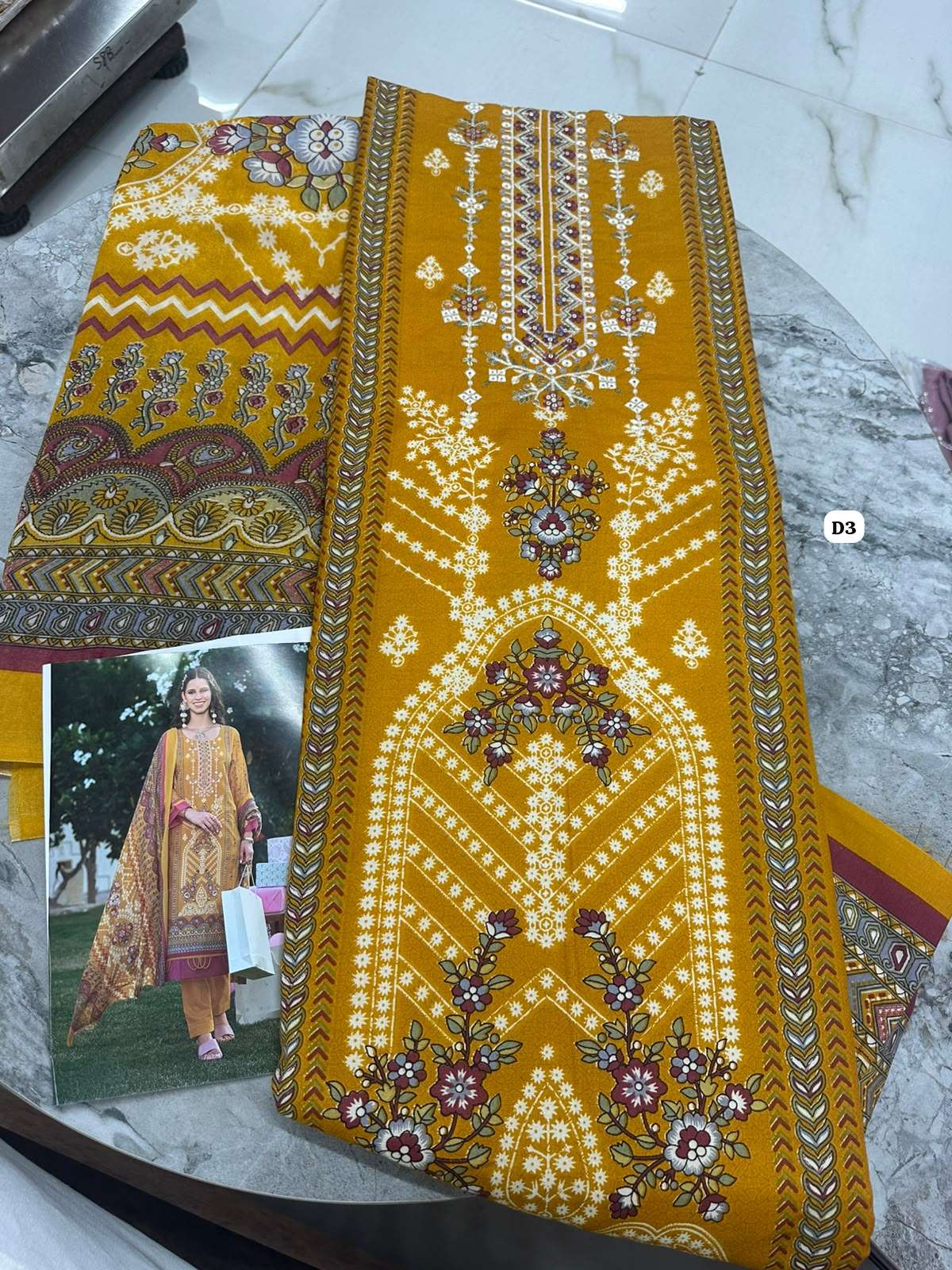 Falah Premium Cotton Colleciton Code - 50201 By Falah Designer Suits - 02