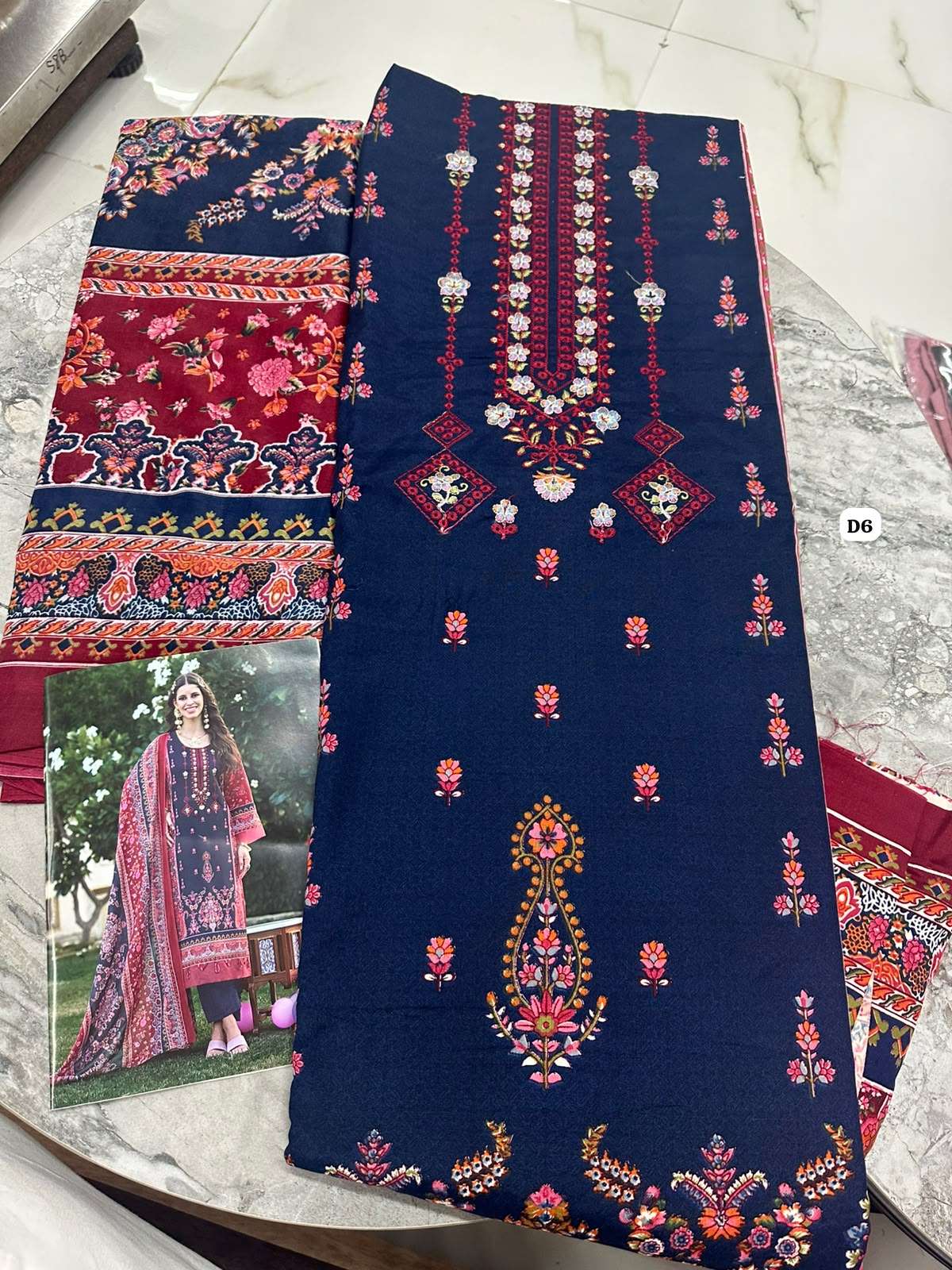 Falah Premium Cotton Colleciton Code - 50201 By Falah Designer Suits - 05
