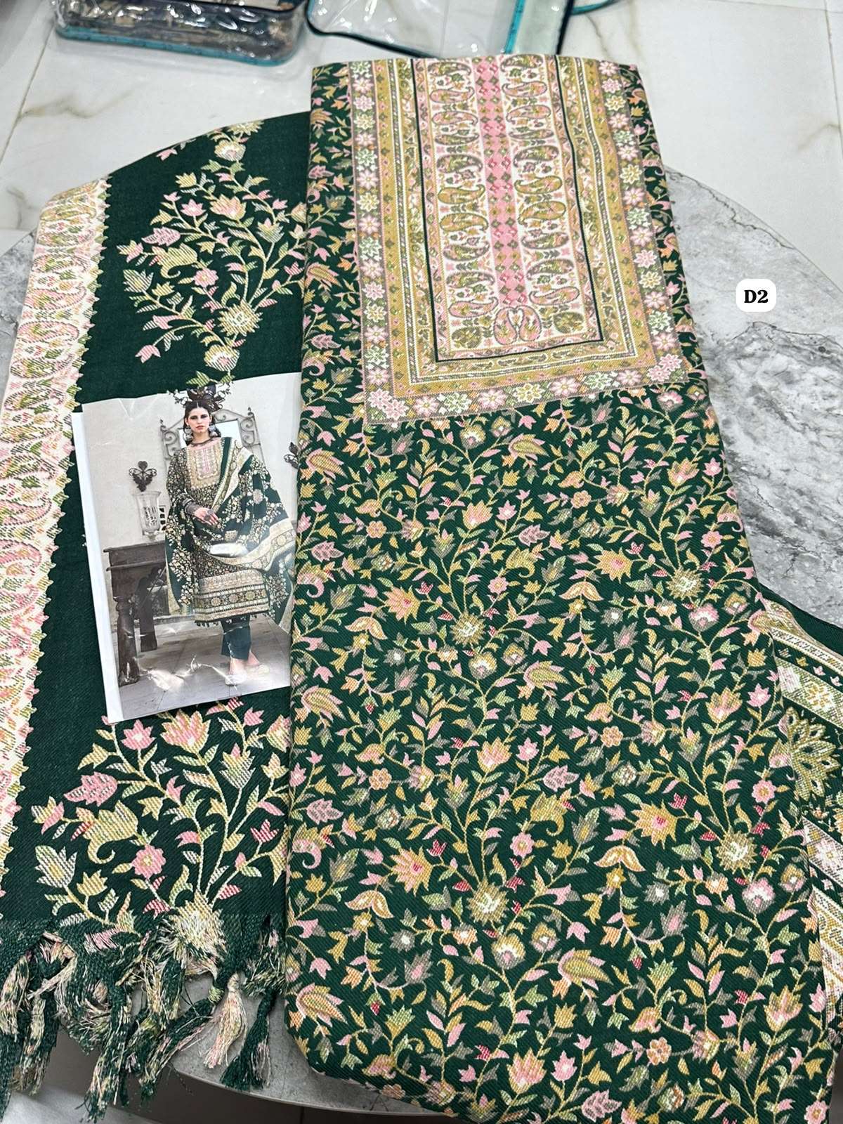 Falah Premium Cotton Colleciton Code - 50202 By Falah Designer Suits - 01 - 06