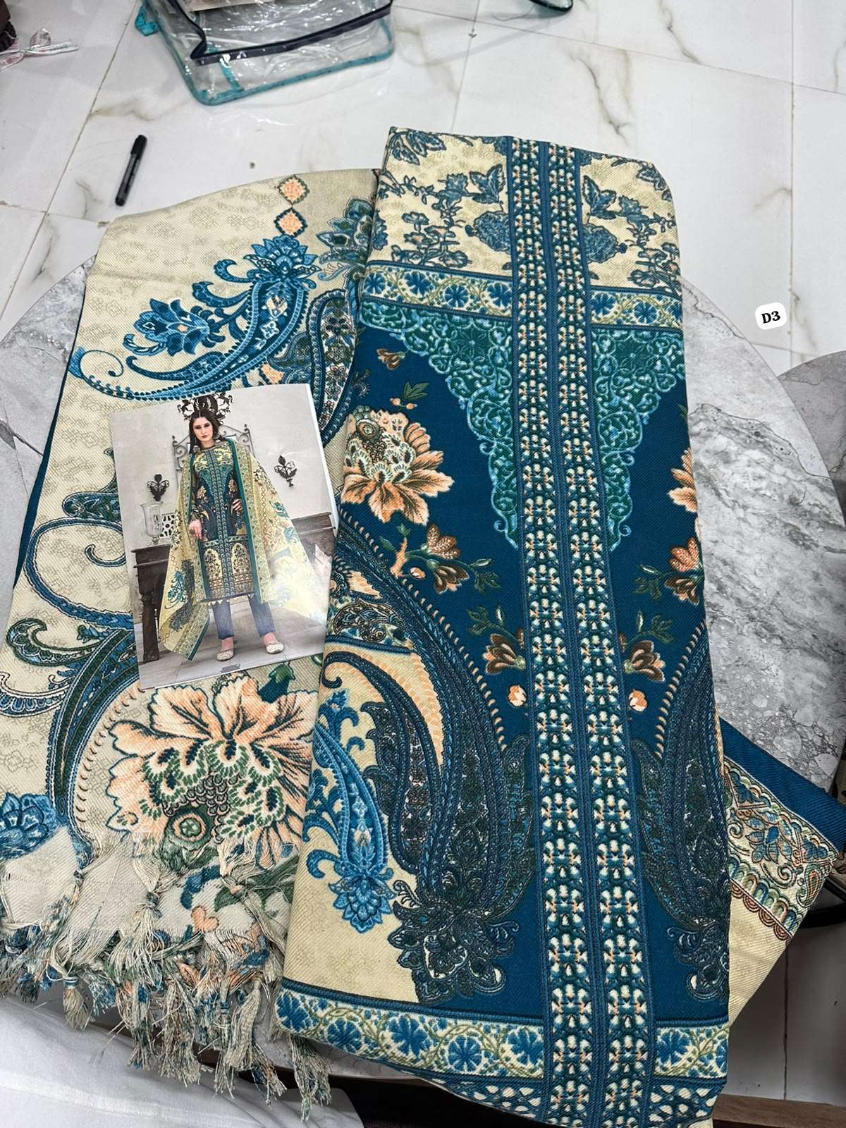 Falah Premium Cotton Colleciton Code - 50202 By Falah Designer Suits - 03