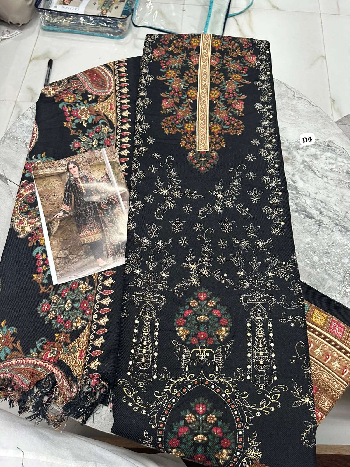 Falah Premium Cotton Colleciton Code - 50202 By Falah Designer Suits - 05