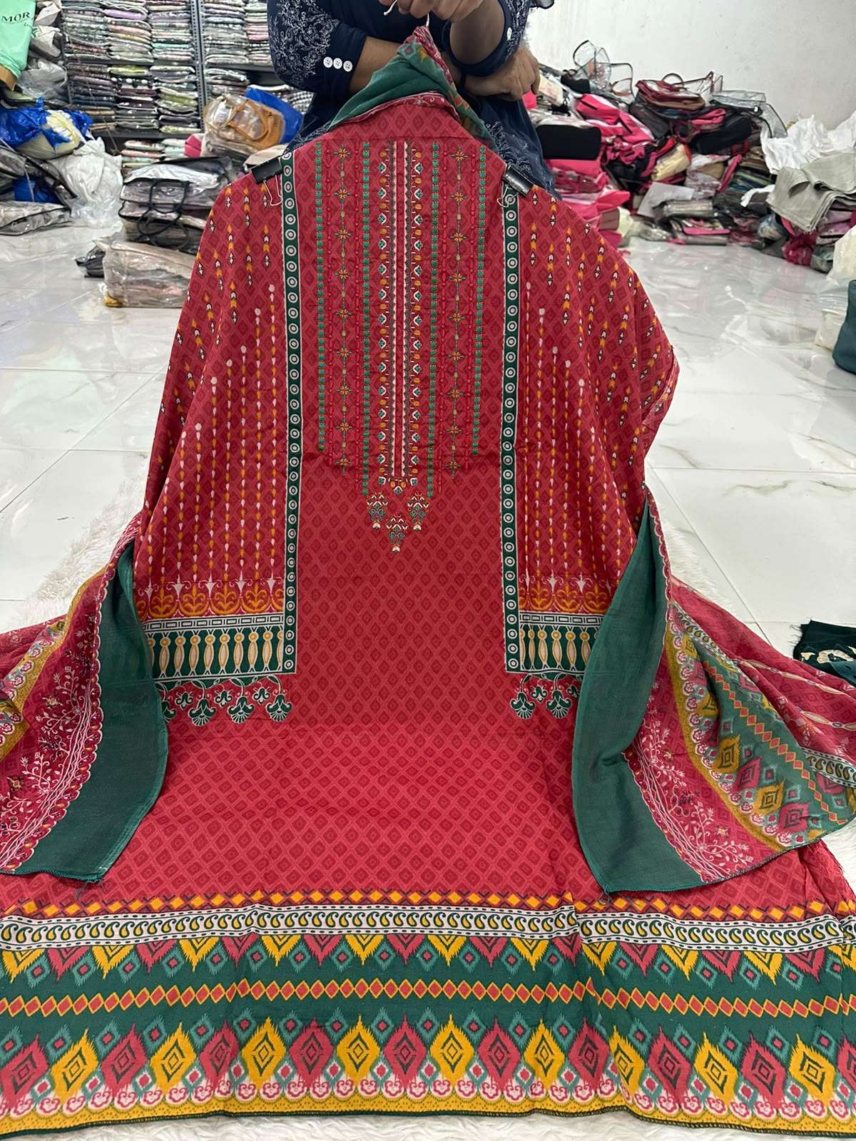 Falah Premium Cotton Colleciton Code - NOP81 By Falah Designer Suits - 05