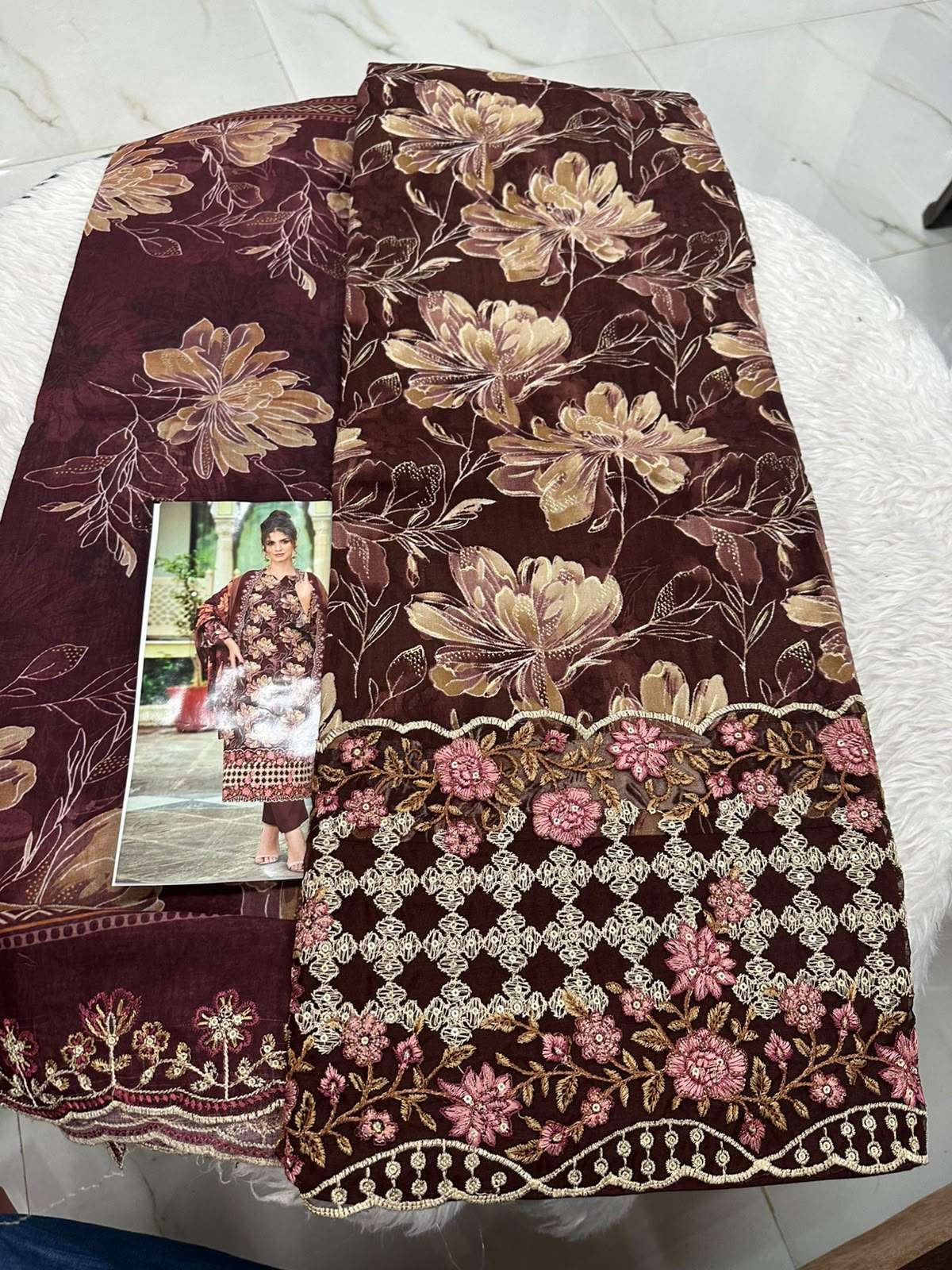 Falah Premium Cotton Collection Code - 50204 by Falah Designer Suits - 01