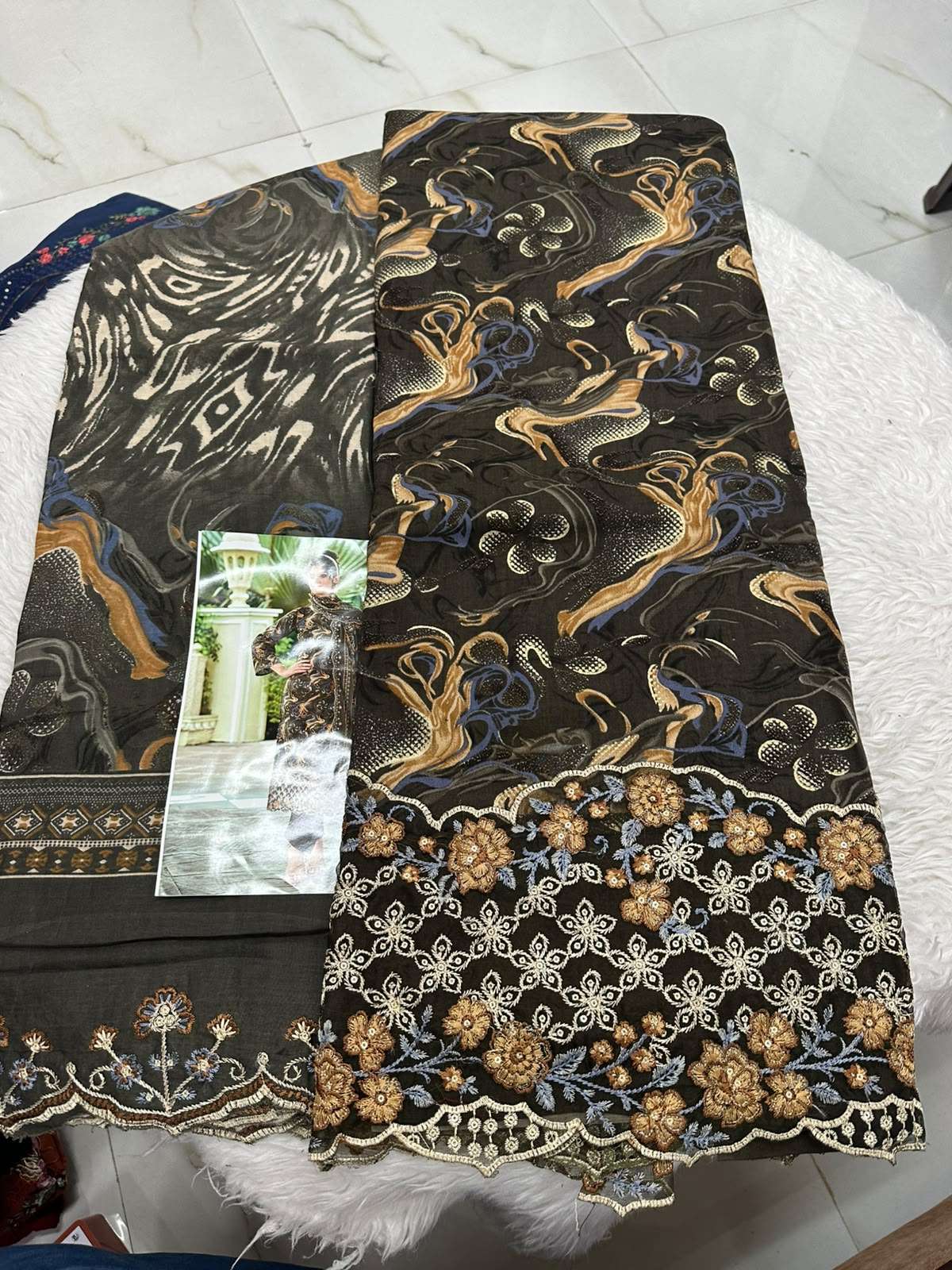 Falah Premium Cotton Collection Code - 50204 by Falah Designer Suits - 02