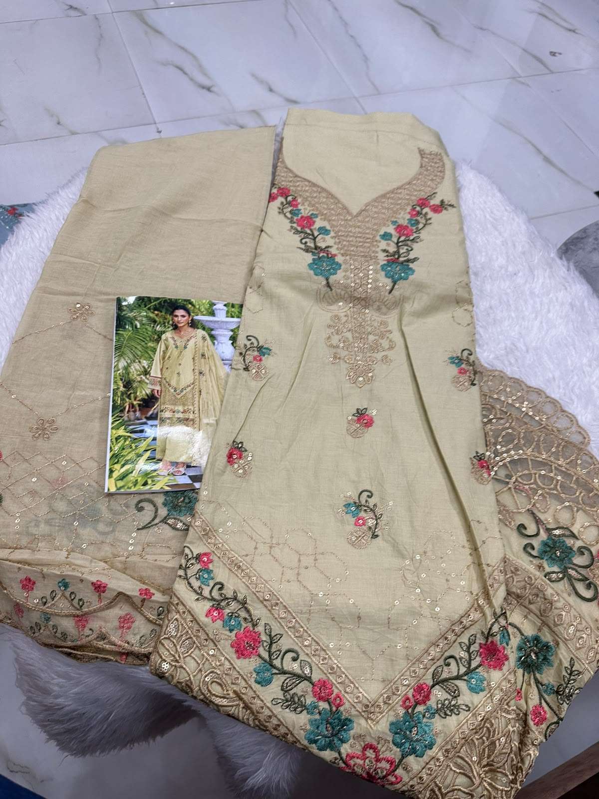 Falah Premium Cotton Collection Code - 50206 by Falah Designer Suits - 02