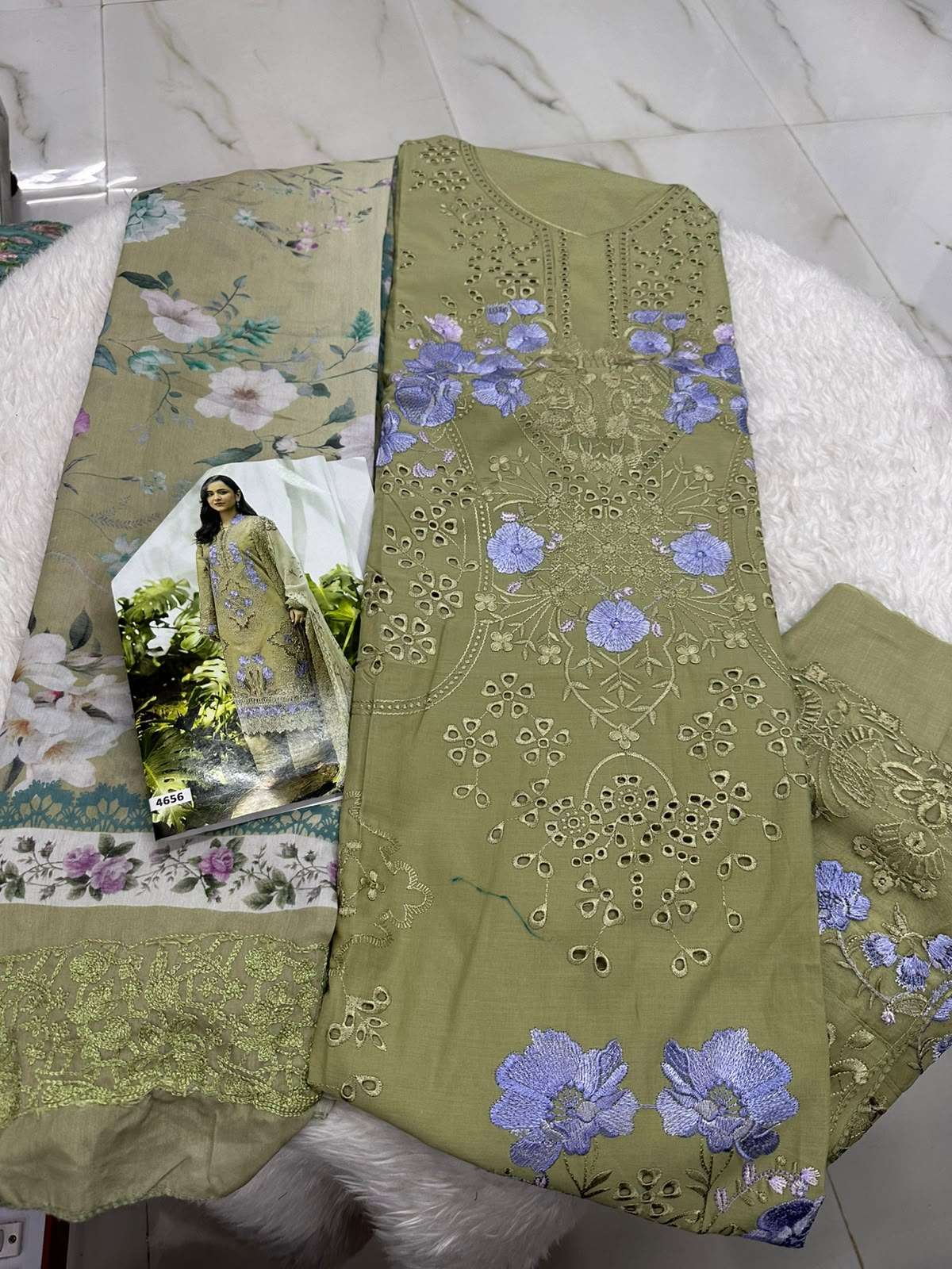 Falah Premium Cotton Collection Code - 50207 by Falah Designer Suits - 01 - 06 A