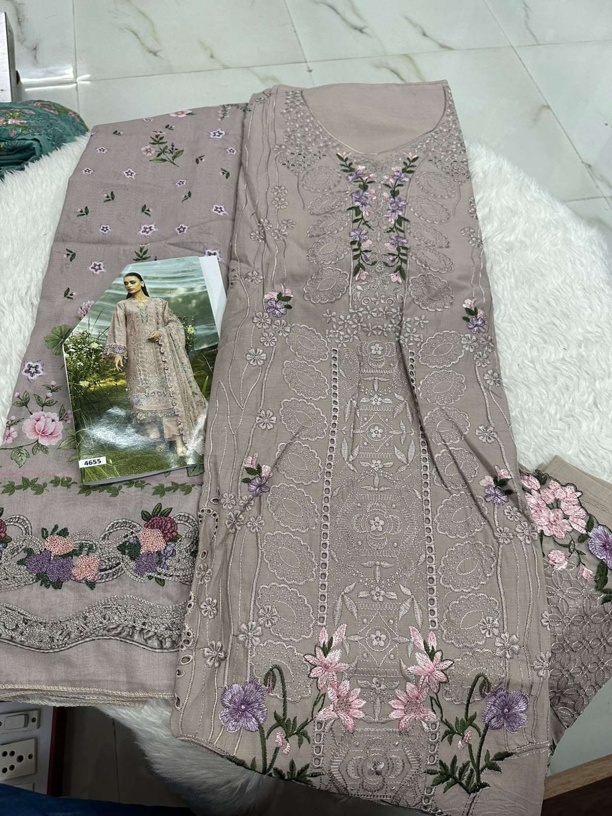 Falah Premium Cotton Collection Code - 50207 by Falah Designer Suits - 05