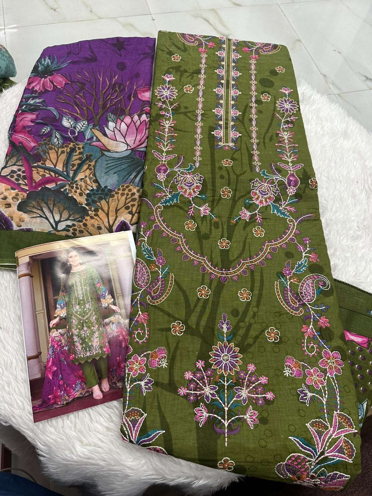 Falah Premium Cotton Collection Code - 50209 by Falah Designer Suits - 06